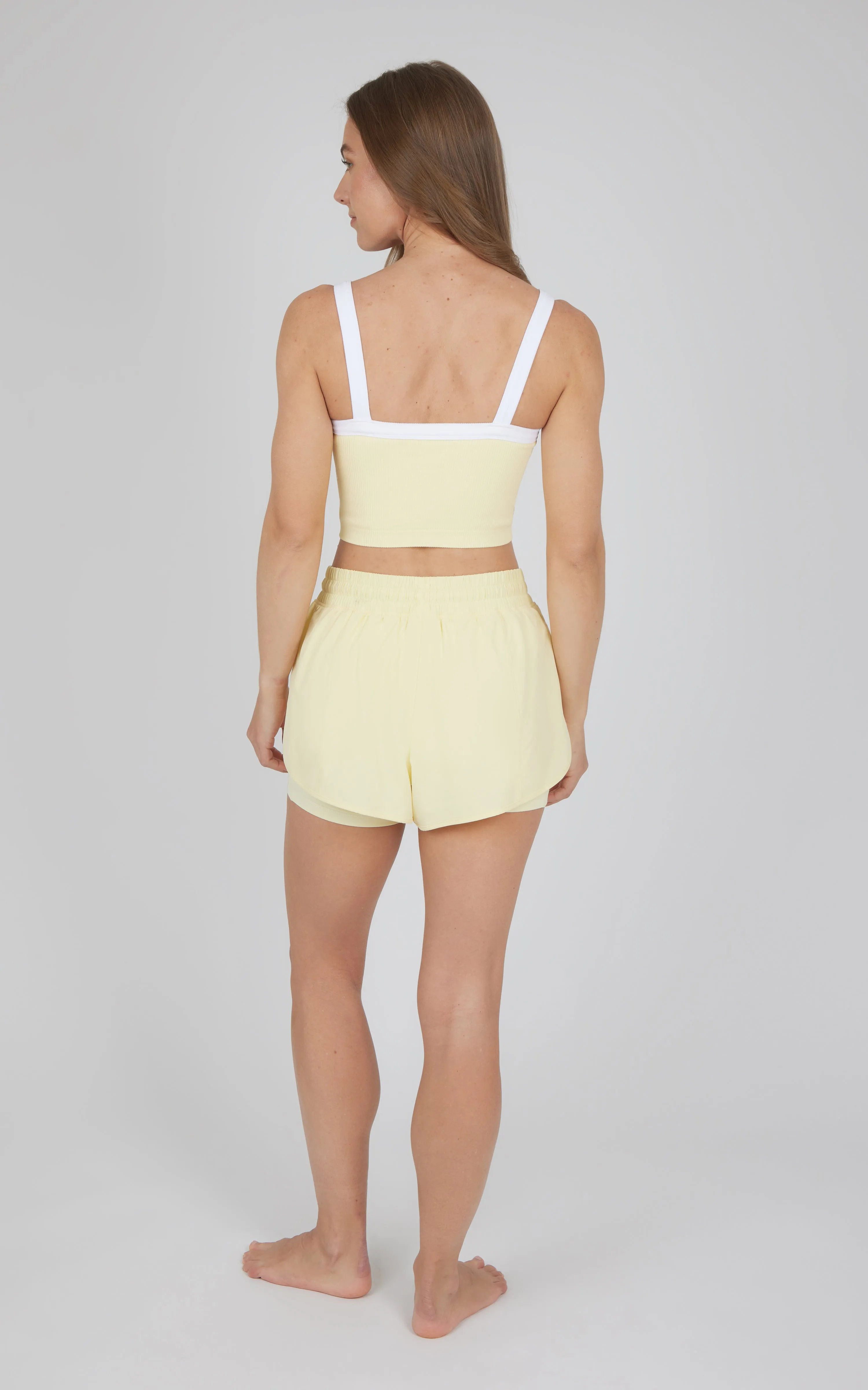 2 PC Seamless Bra Tank   Lightstreme 2 in 1 Short
