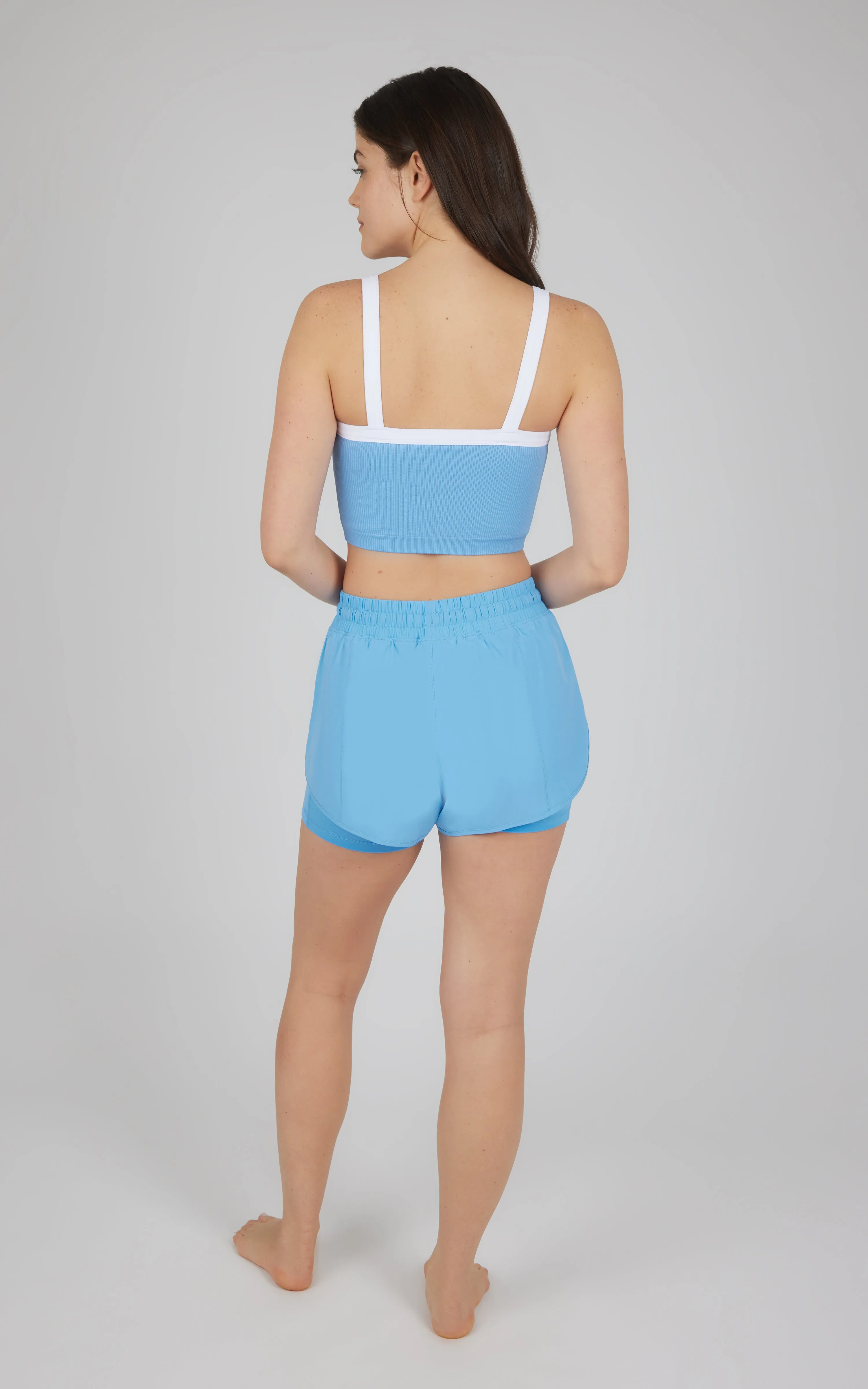 2 PC Seamless Bra Tank   Lightstreme 2 in 1 Short