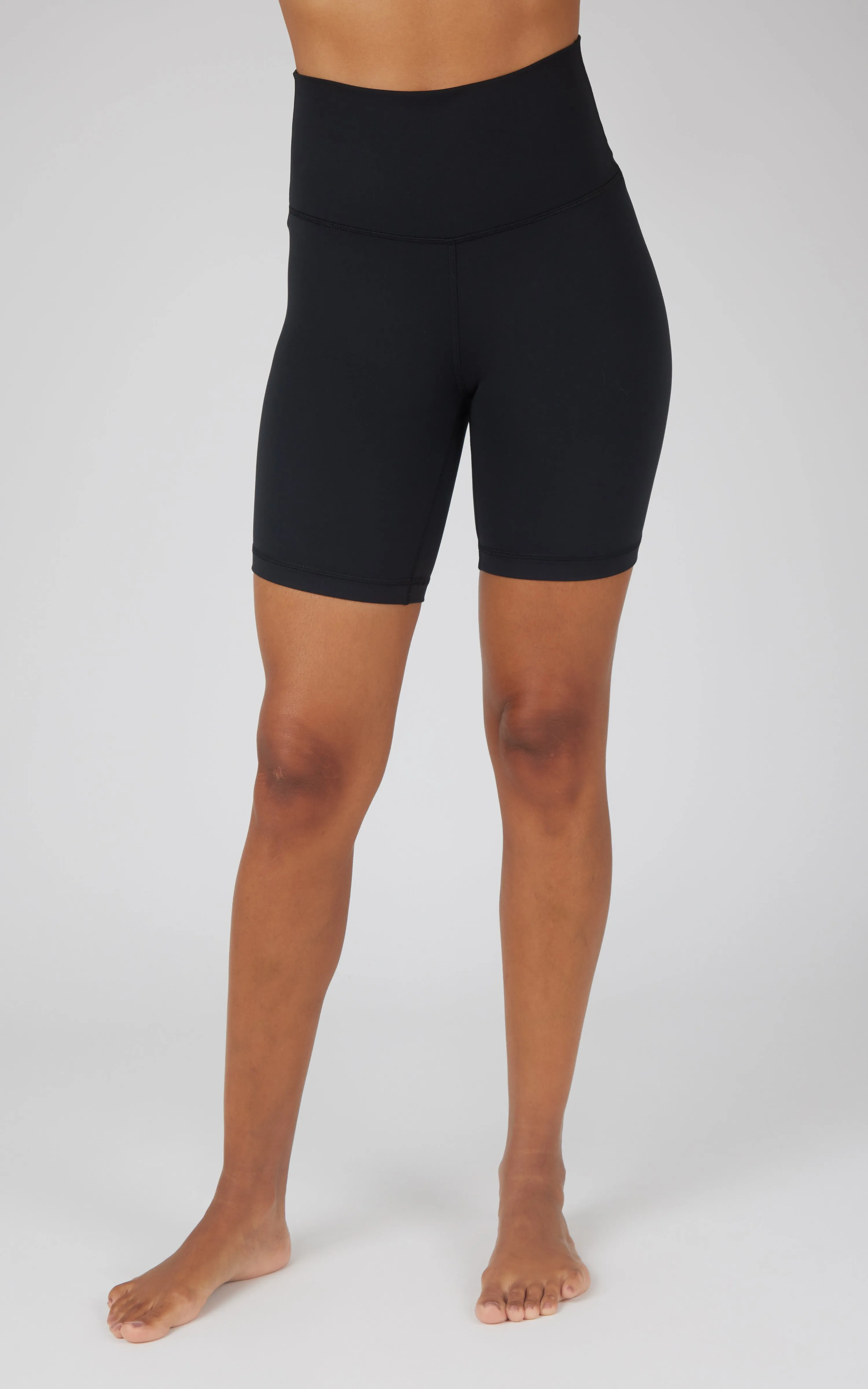 2 PK Lux Super Hi Rise 7" Classic Biker Short