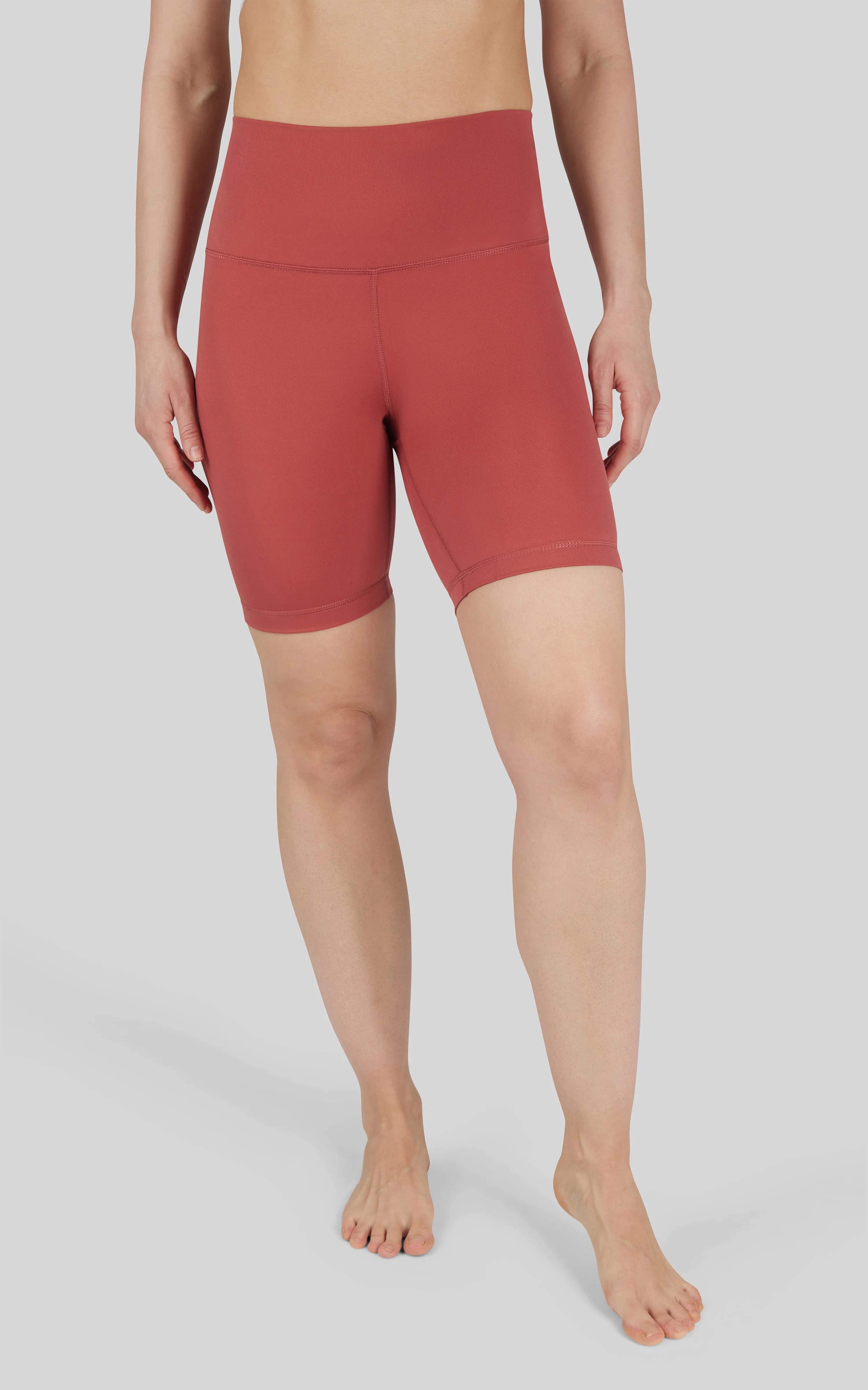 2 PK Lux Super Hi Rise 7" Classic Biker Short