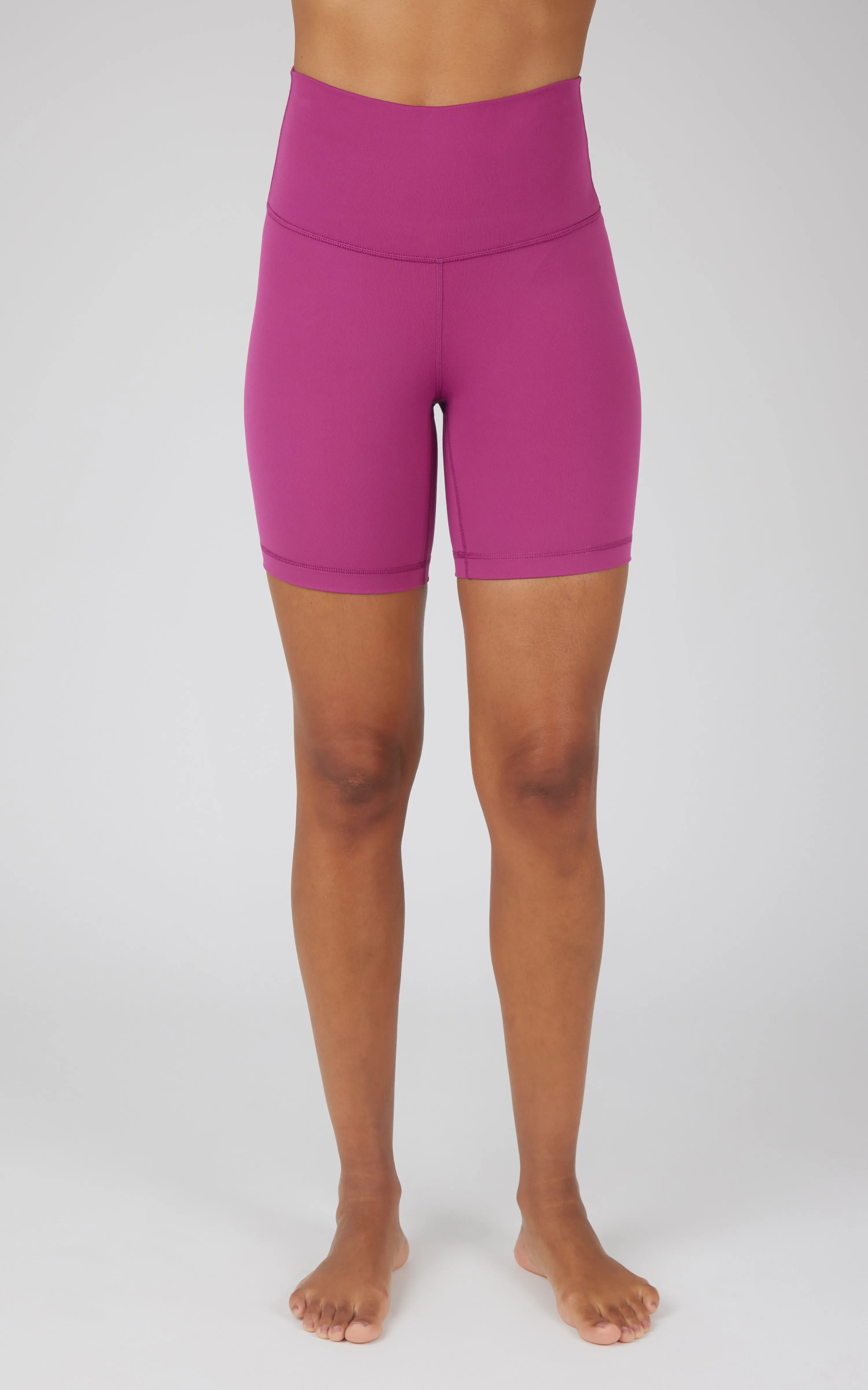 2 PK Lux Super Hi Rise 7" Classic Biker Short