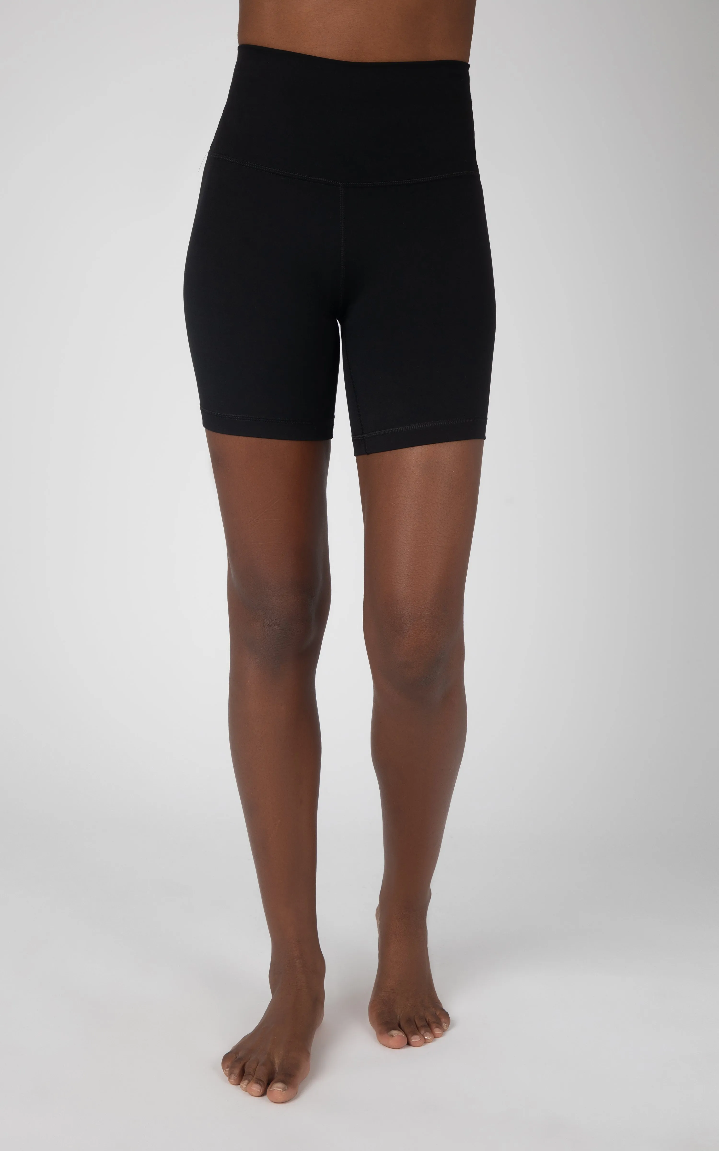 2 PK Lux Super Hi Rise 7" Classic Biker Short