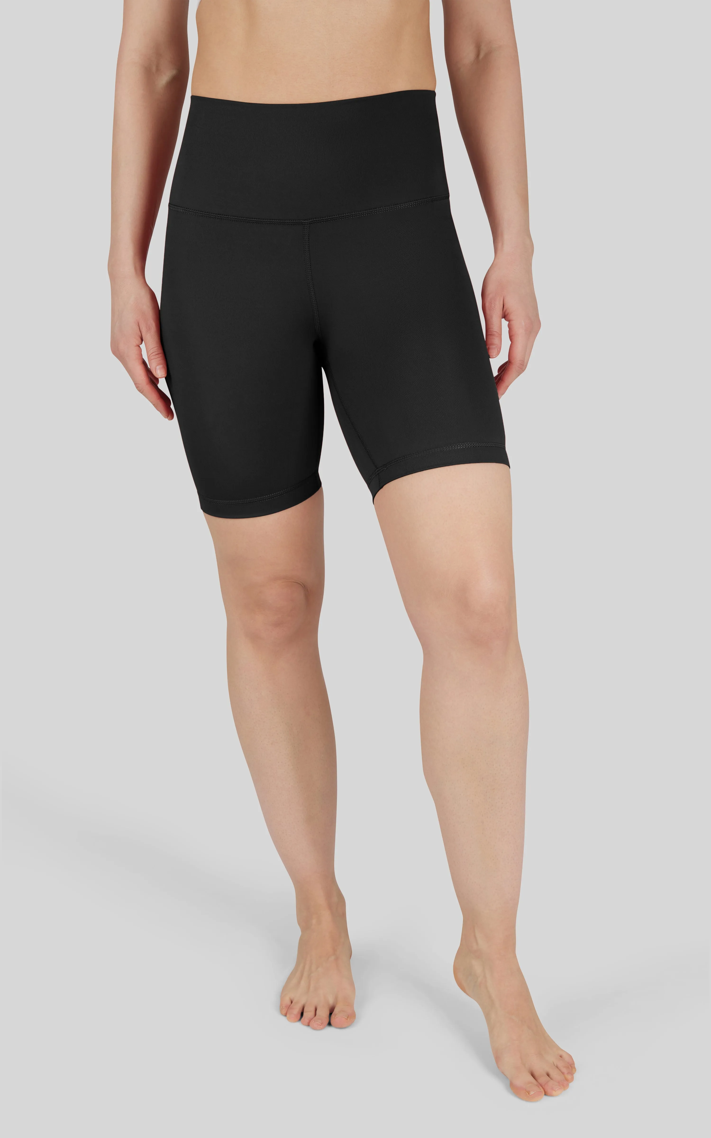 2 PK Lux Super Hi Rise 7" Classic Biker Short