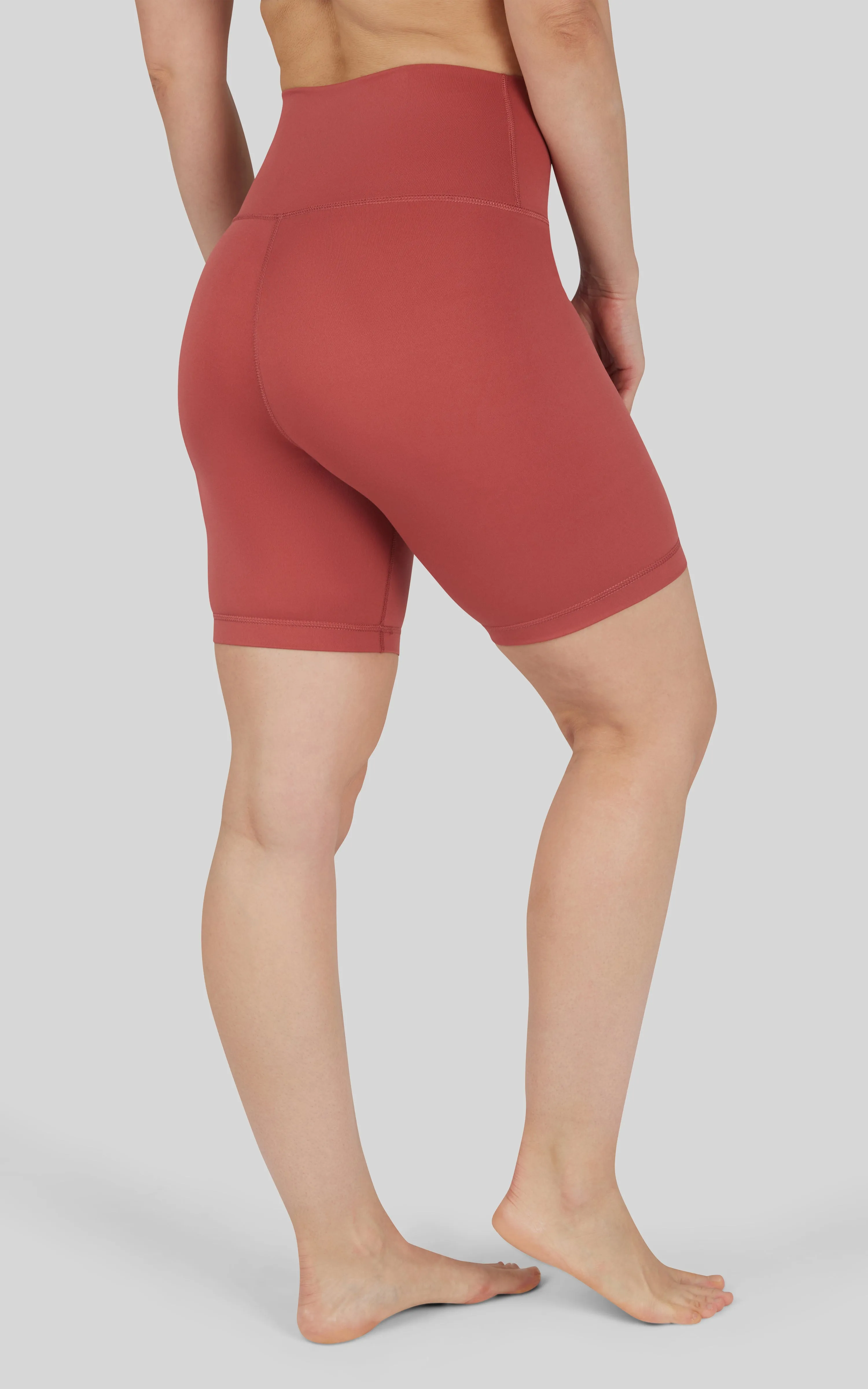 2 PK Lux Super Hi Rise 7" Classic Biker Short