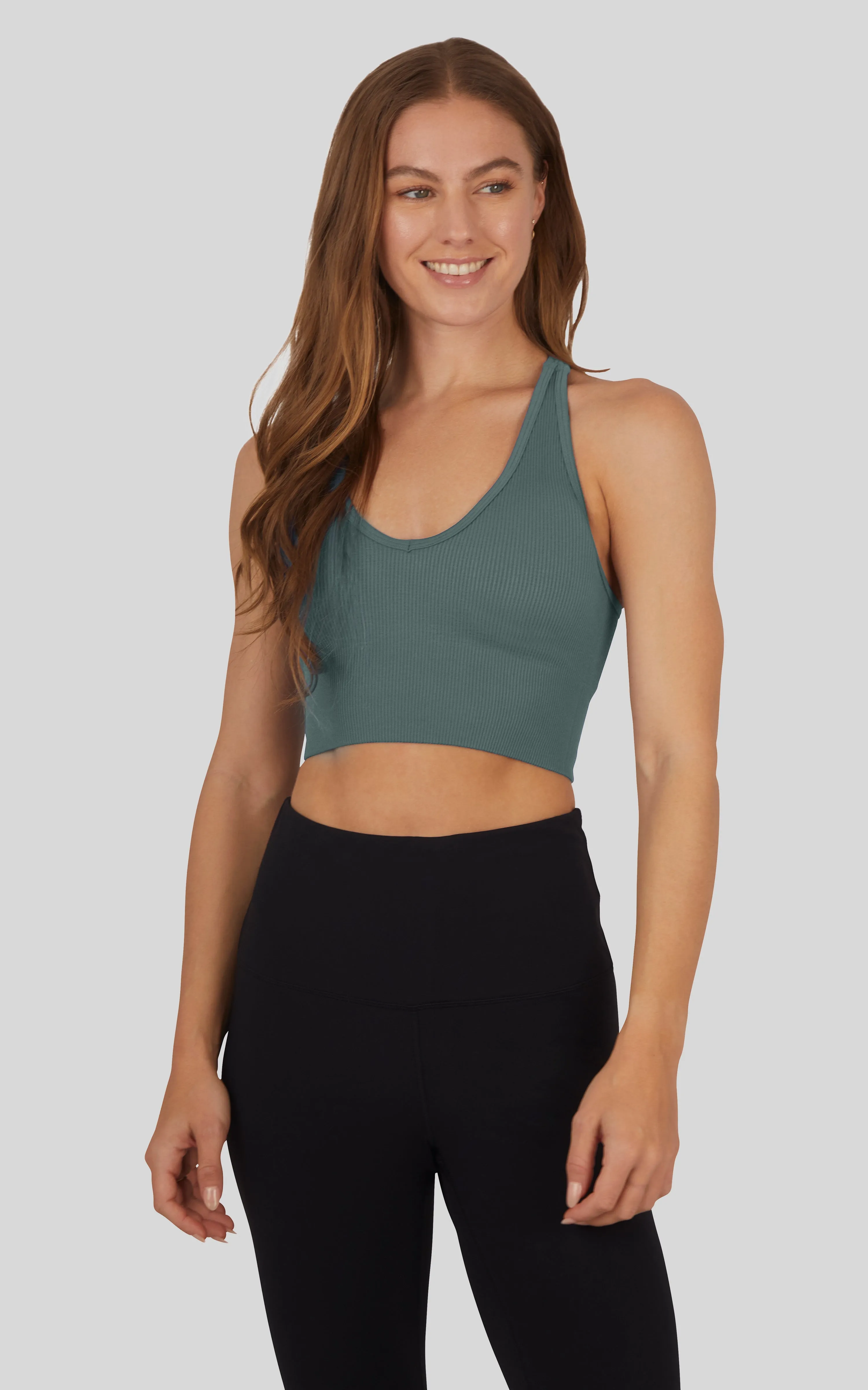 2 PK Ribbed Bralette