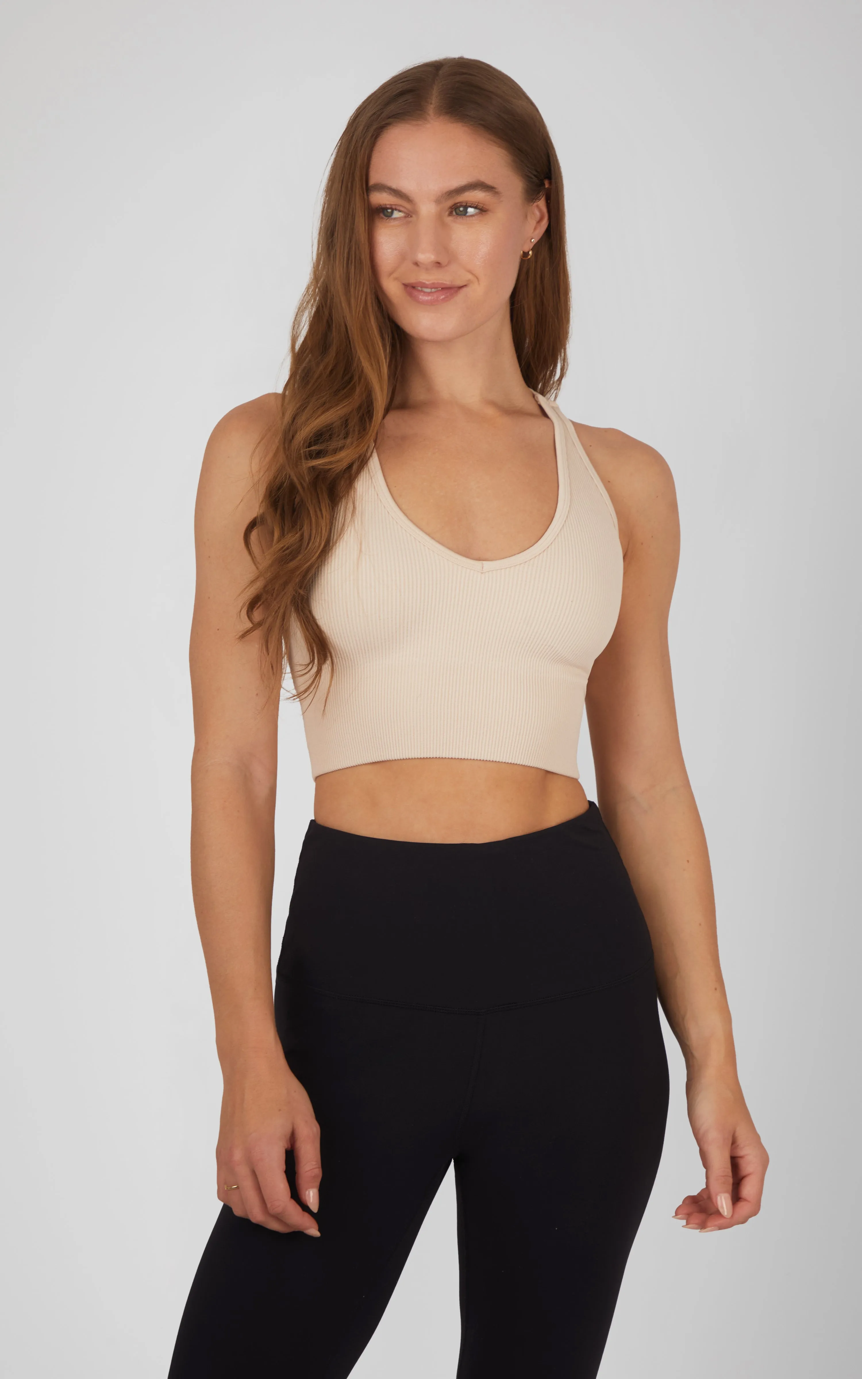 2 PK Ribbed Bralette