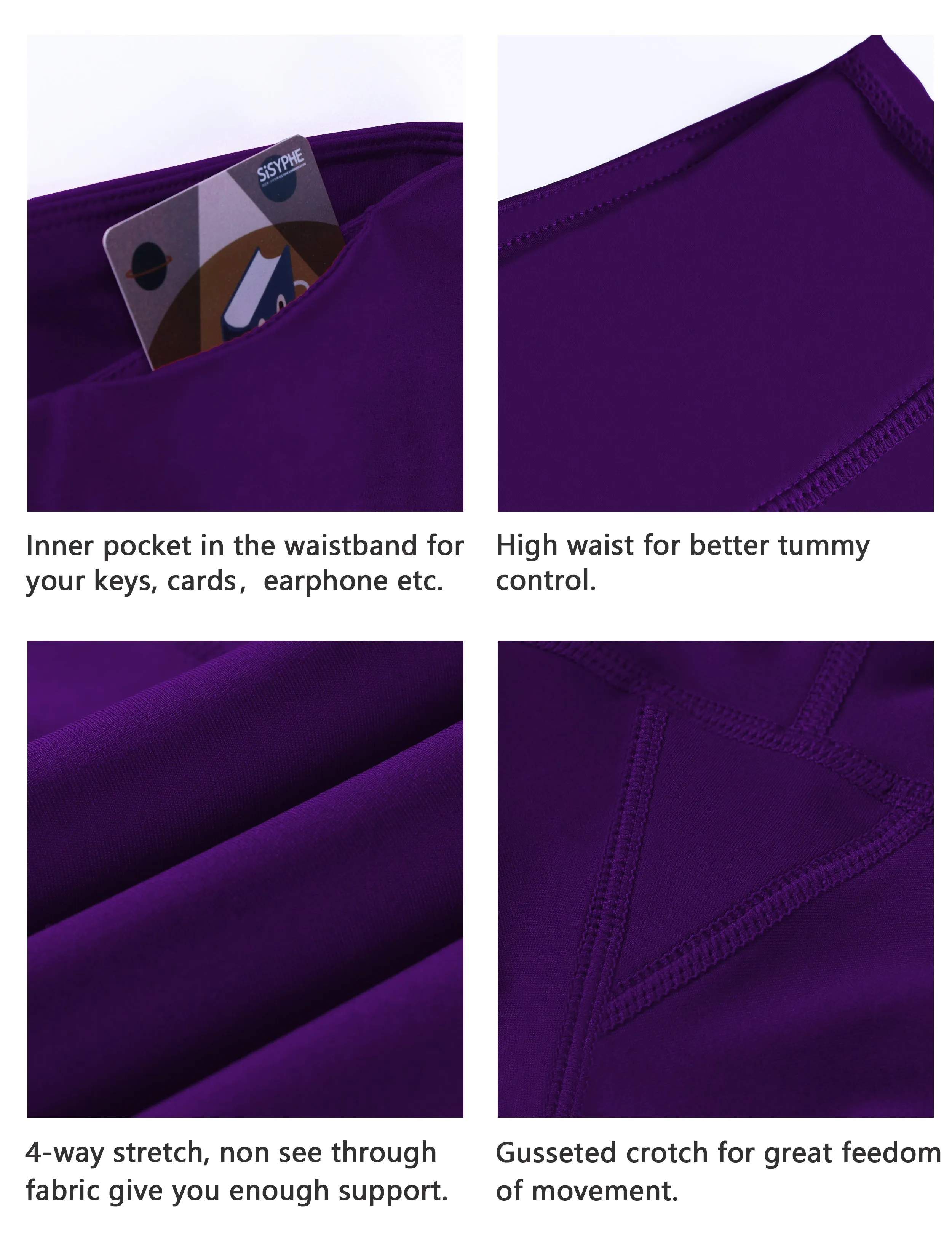 2.5" Biking Shorts eggplantpurple_Biking