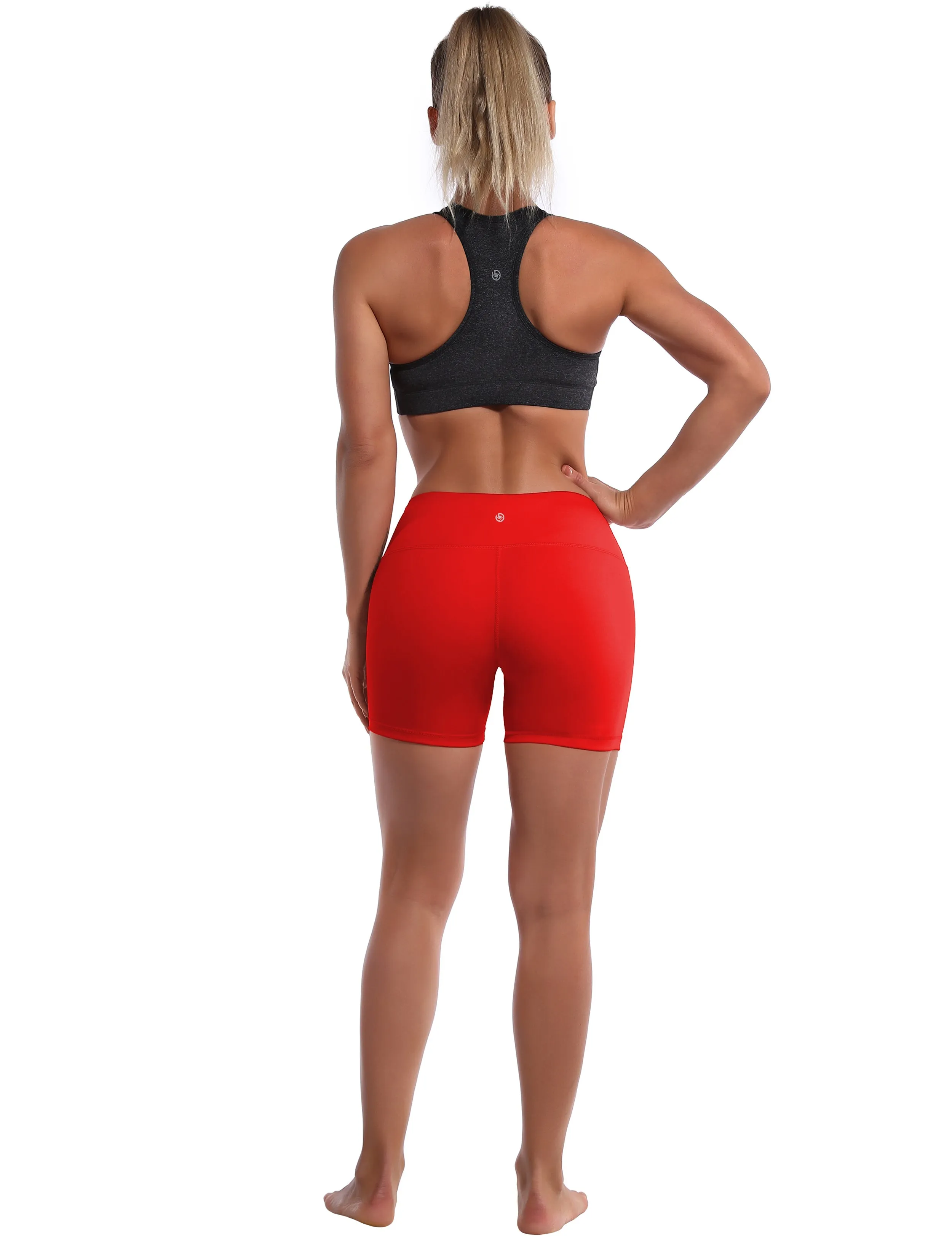 4" Gym Shorts scarlet_Gym