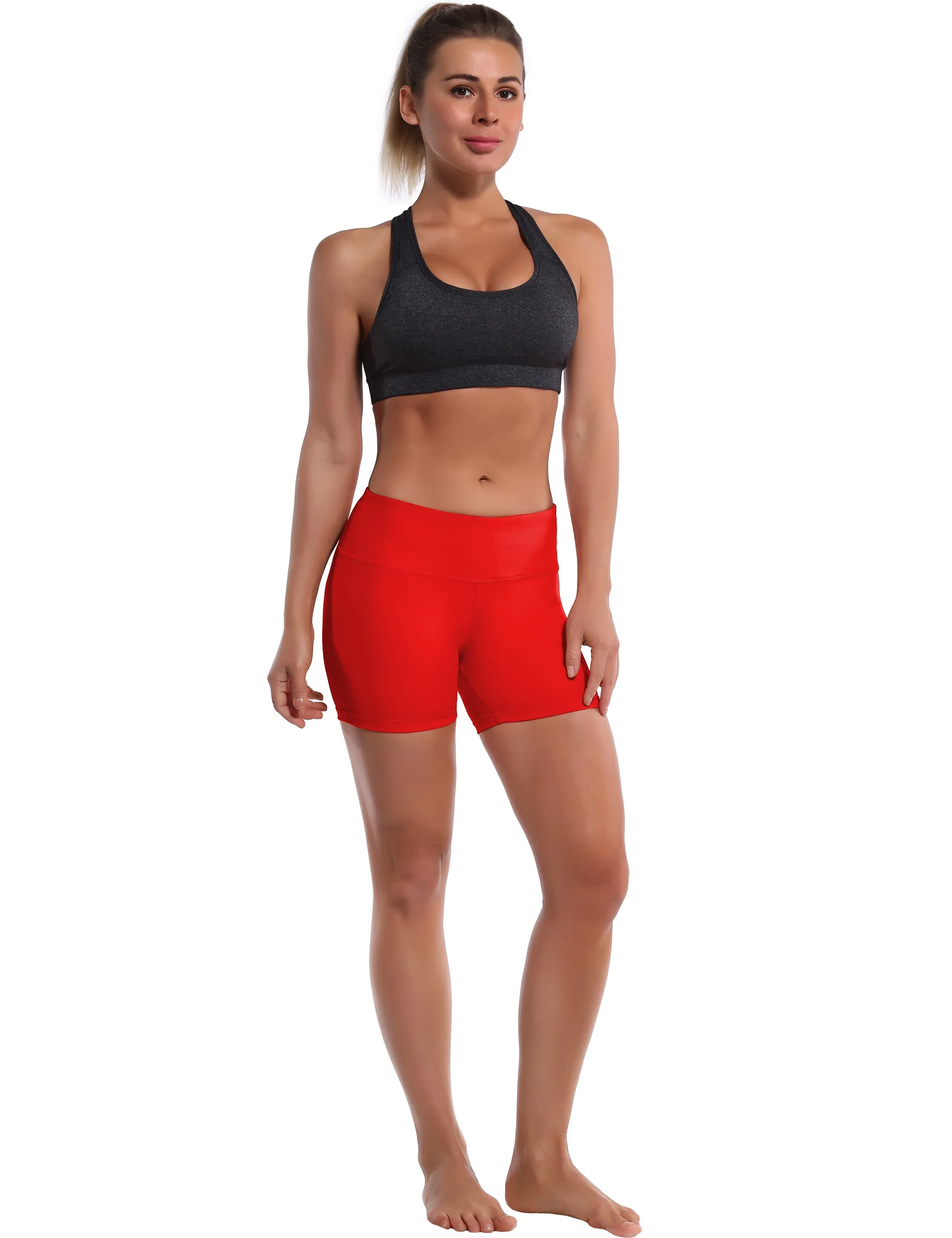 4" Jogging Shorts scarlet_Jogging