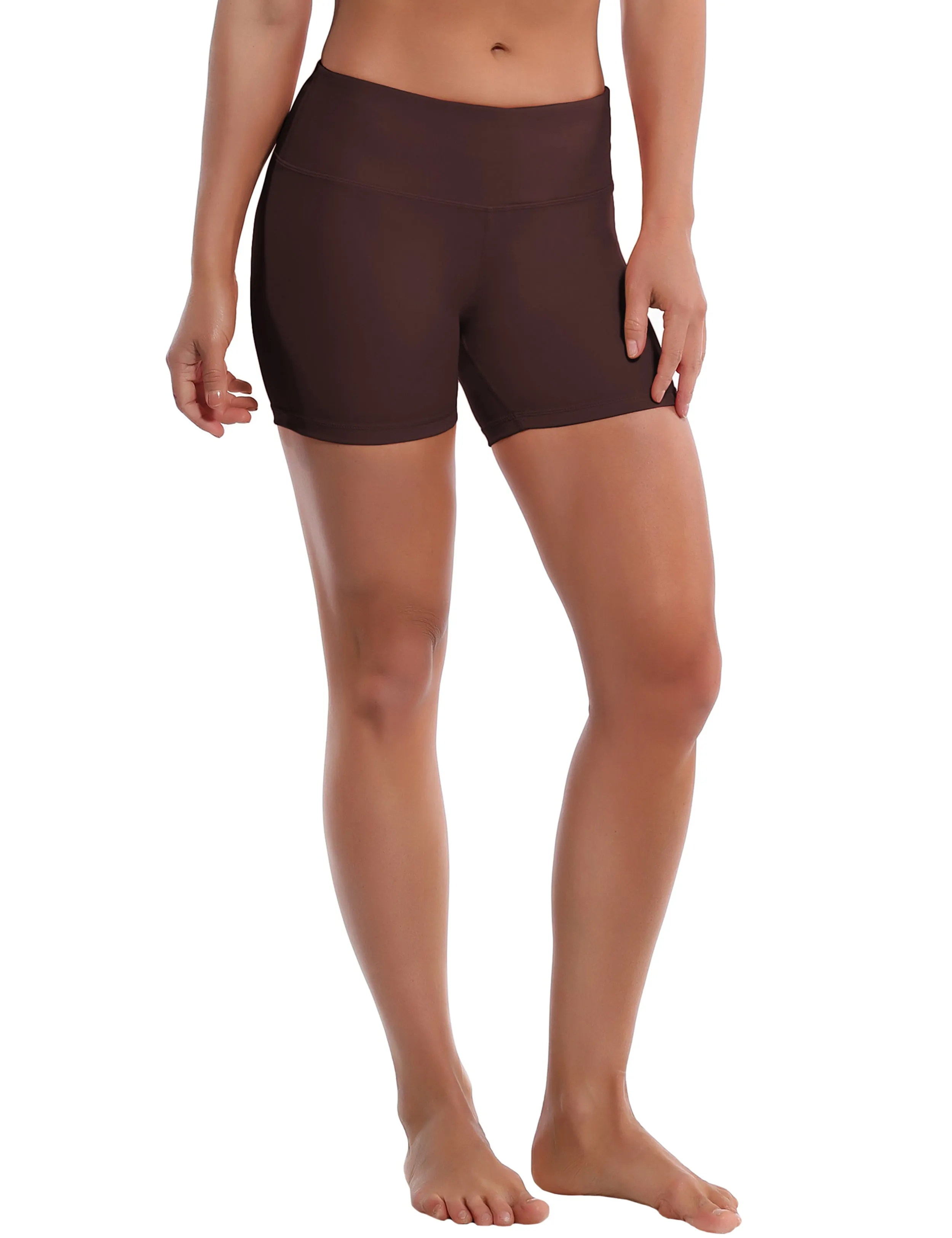 4" Plus Size Shorts mahoganymaroon_Plus Size