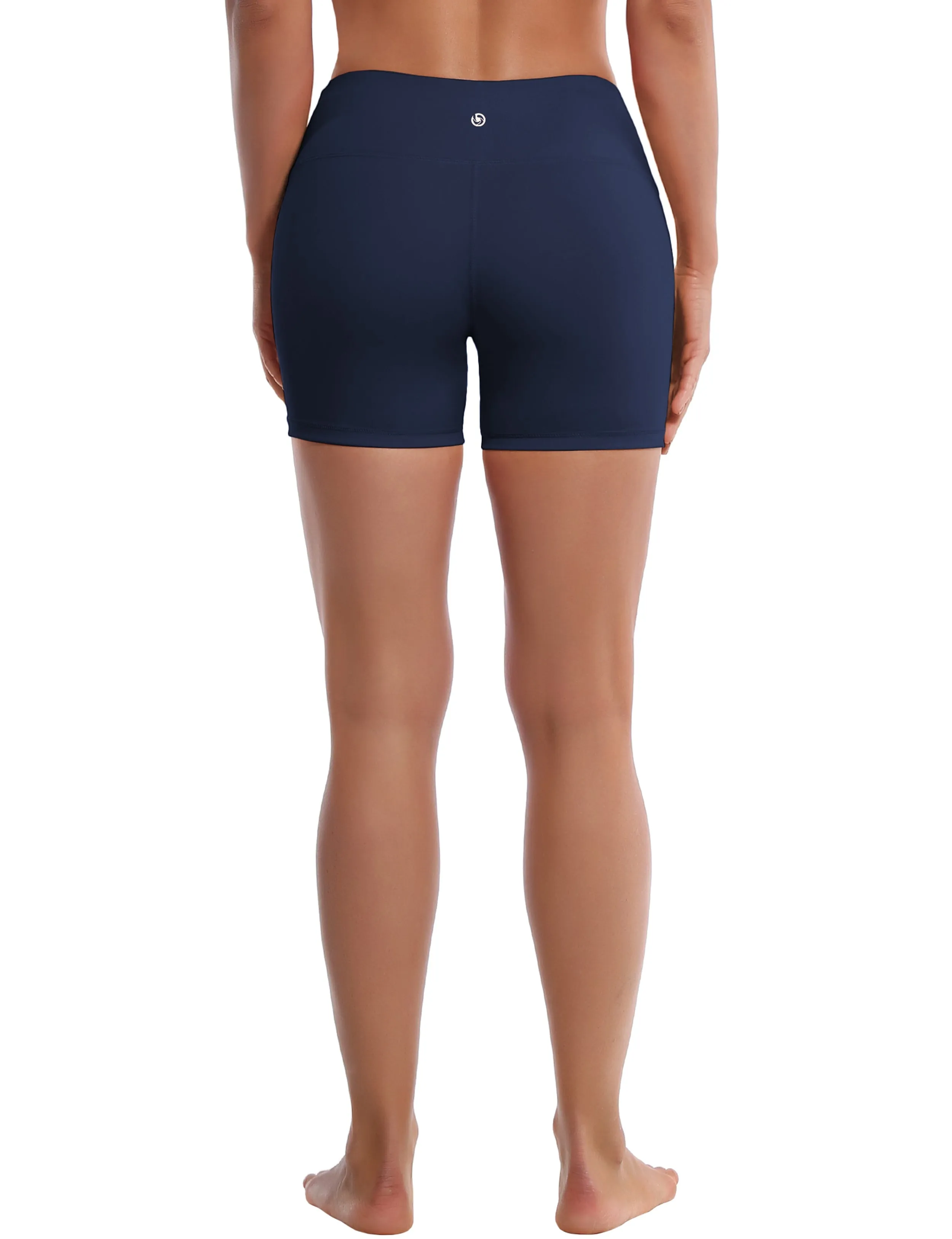 4" yogastudio Shorts darknavy_yogastudio