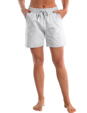 5" Joggers Shorts heathergray_Biking