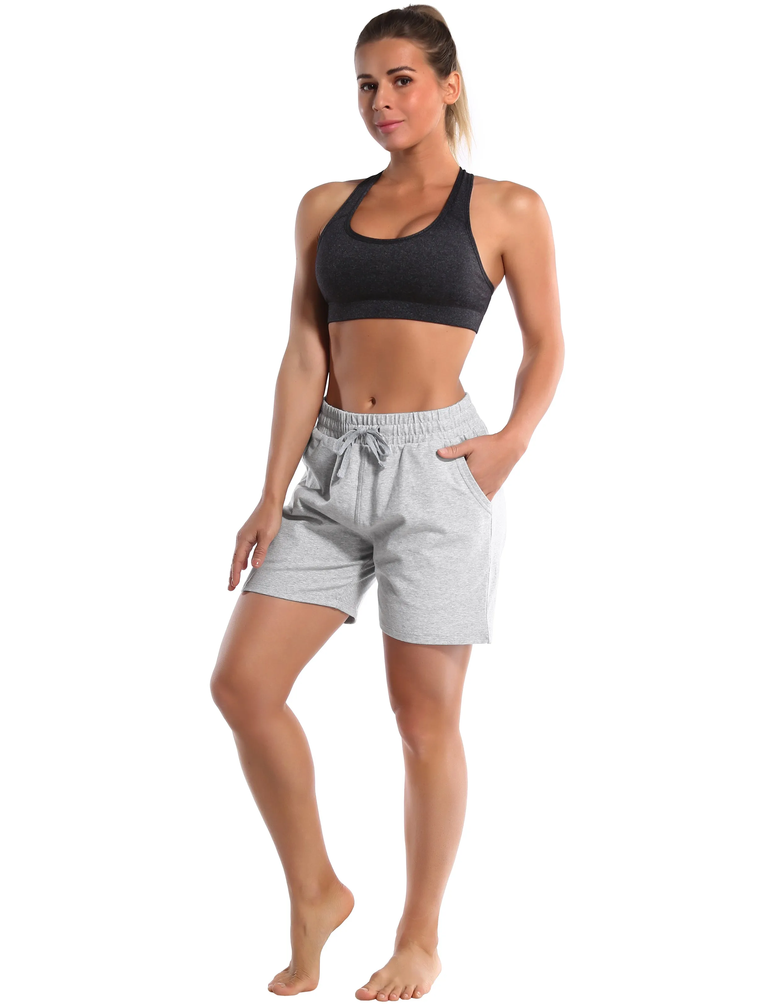 5" Joggers Shorts heathergray_Golf