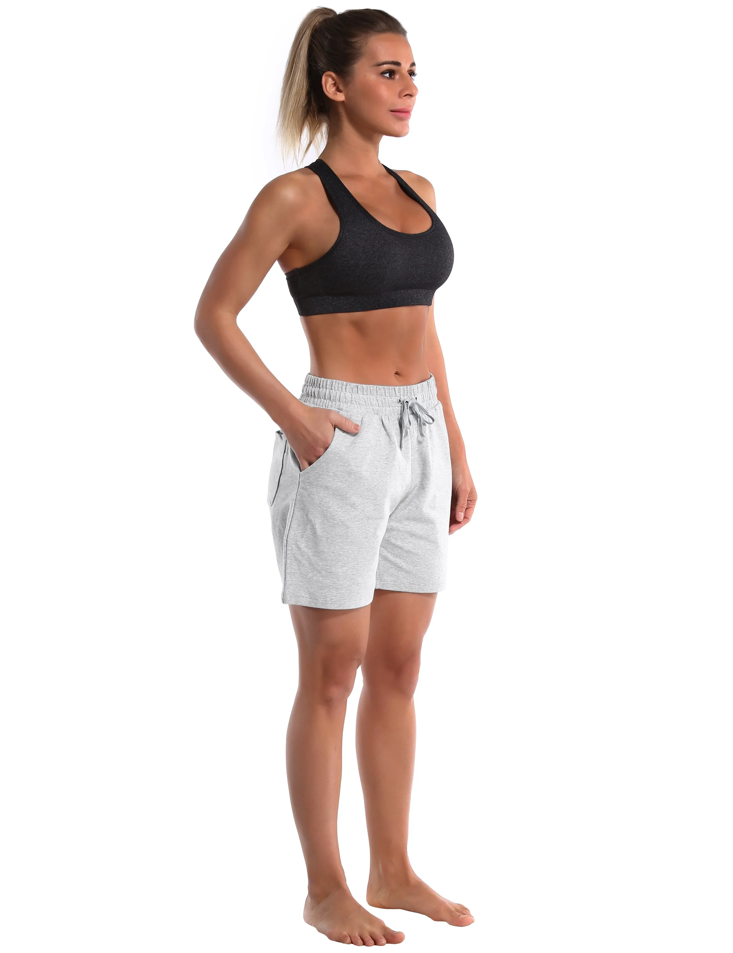 5" Joggers Shorts heathergray_Golf