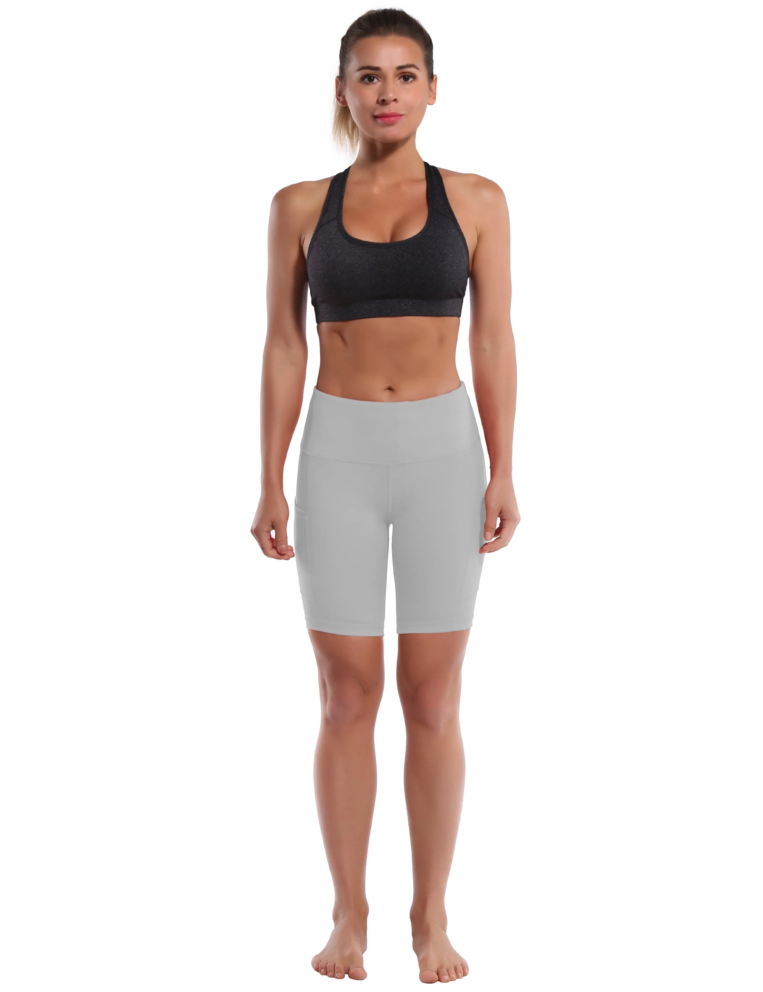 8" Side Pockets Golf Shorts lightgray ins_Golf
