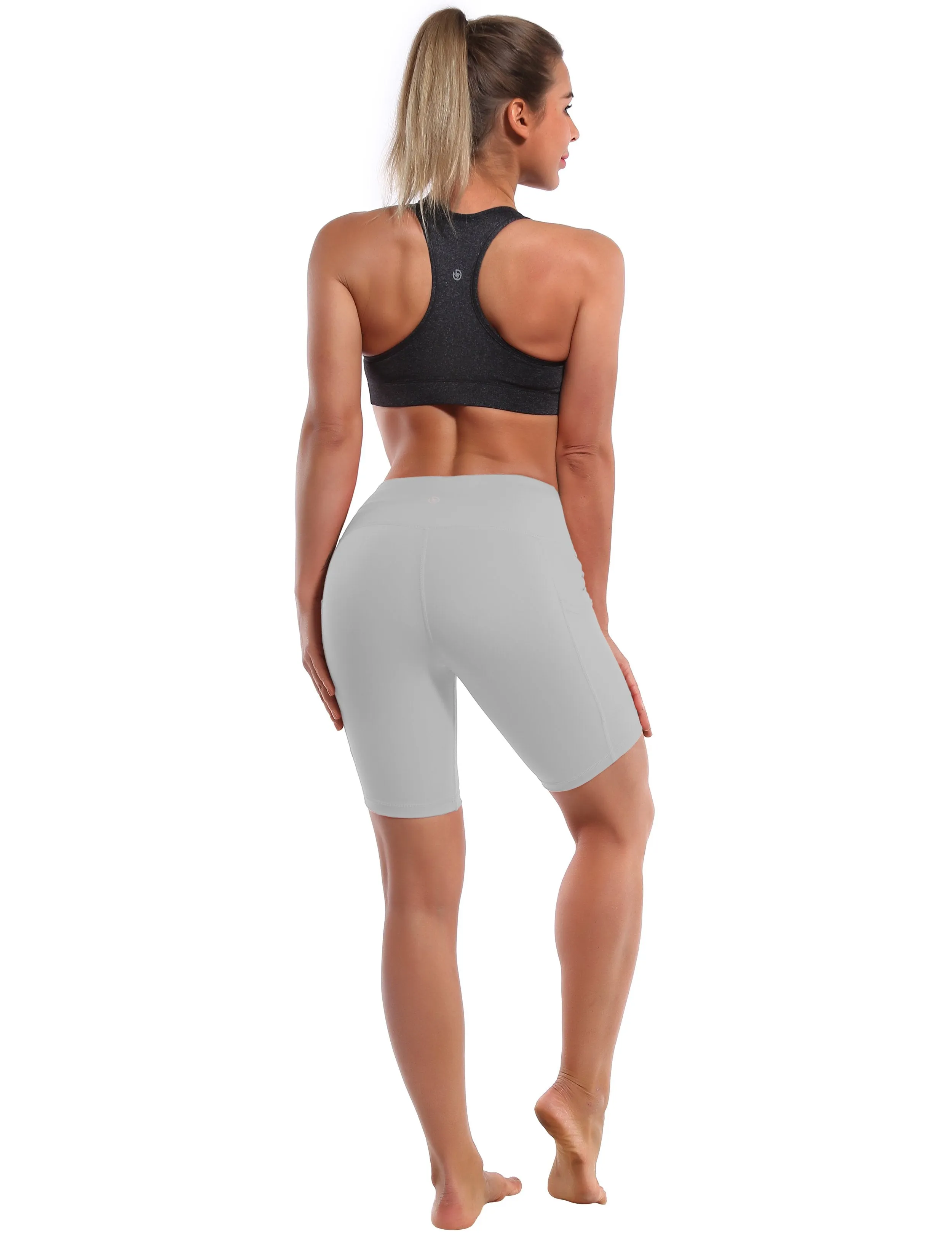 8" Side Pockets Golf Shorts lightgray ins_Golf