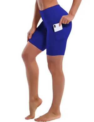 8" Side Pockets Jogging Shorts navy_Jogging