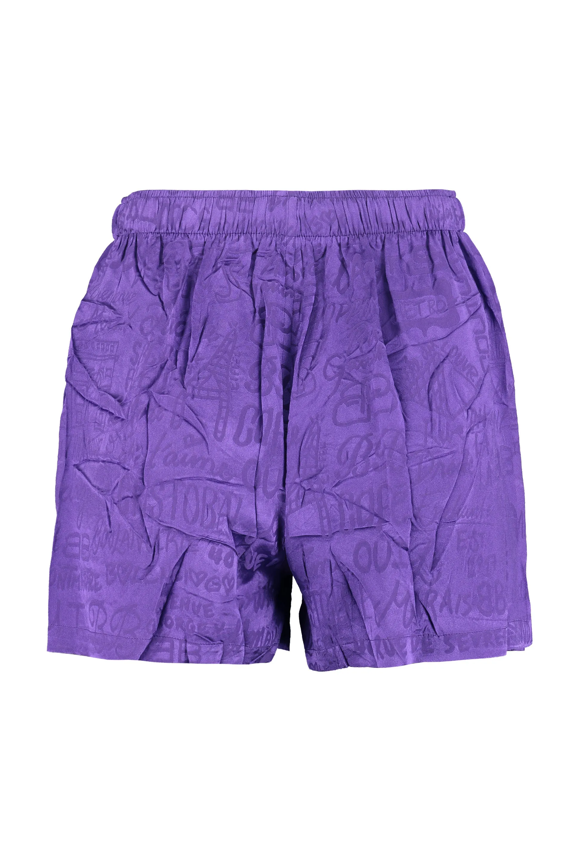 Balenciaga Logo Printed Shorts