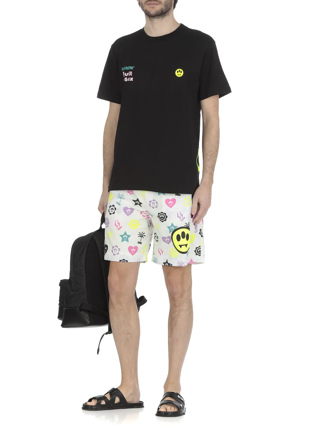 Barrow Allover Printed Bermuda Shorts