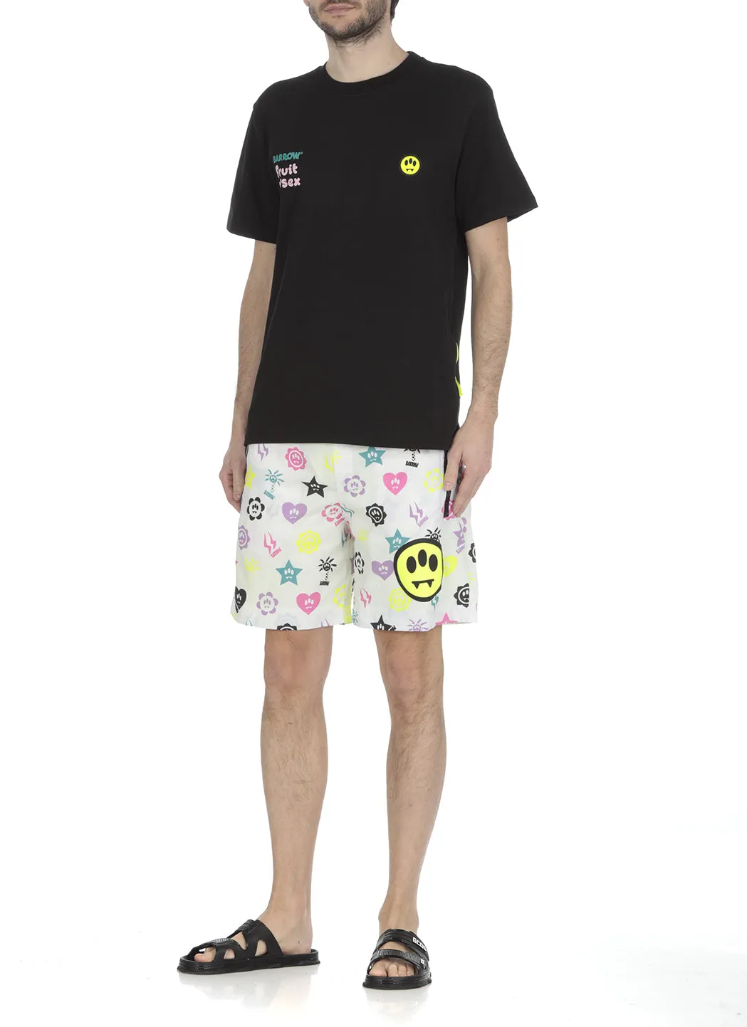 Barrow Allover Printed Bermuda Shorts