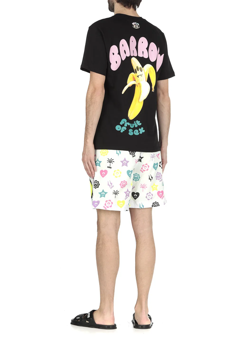 Barrow Allover Printed Bermuda Shorts