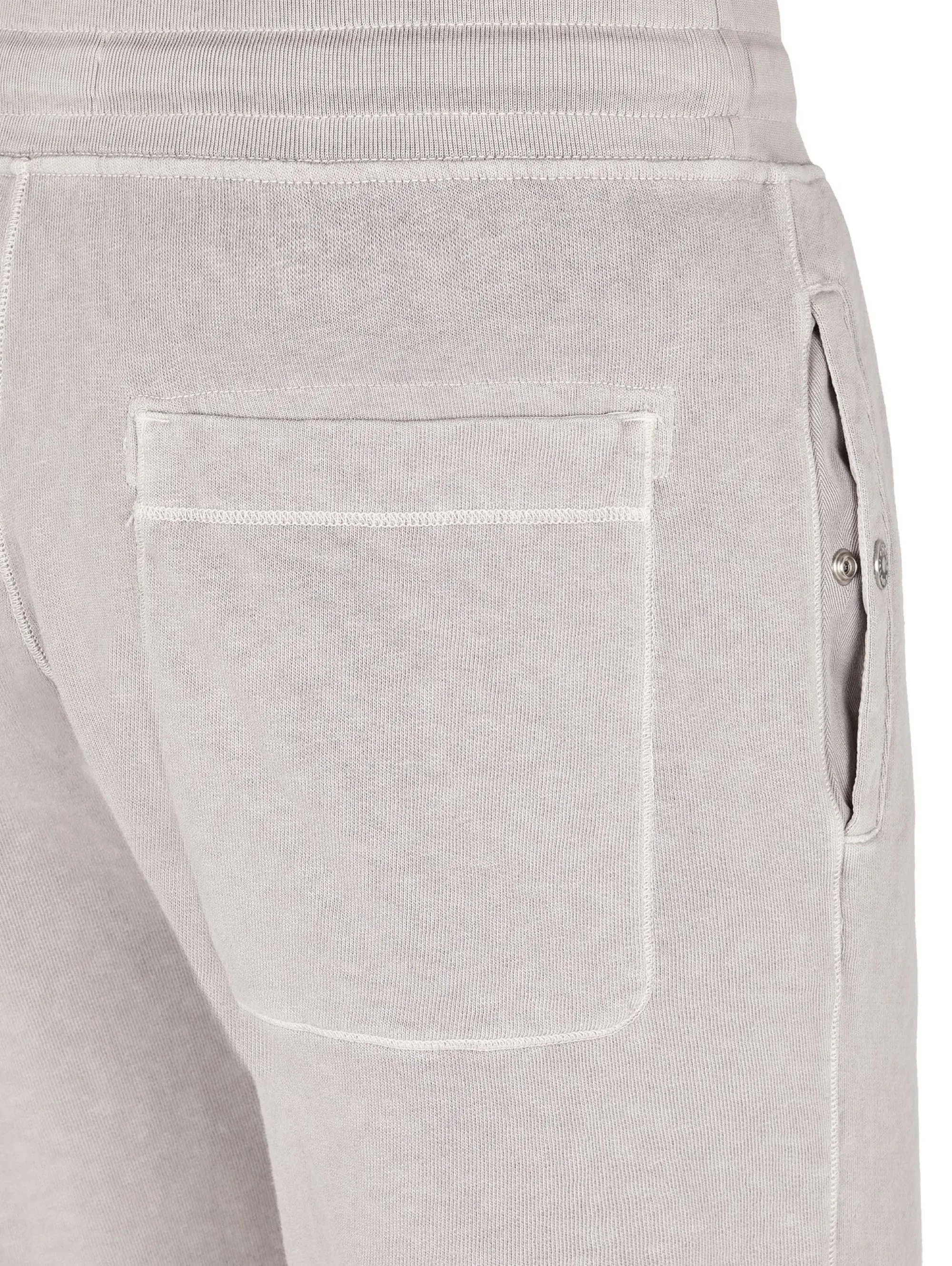 Bermuda Malfilé Garment Dyed Grey