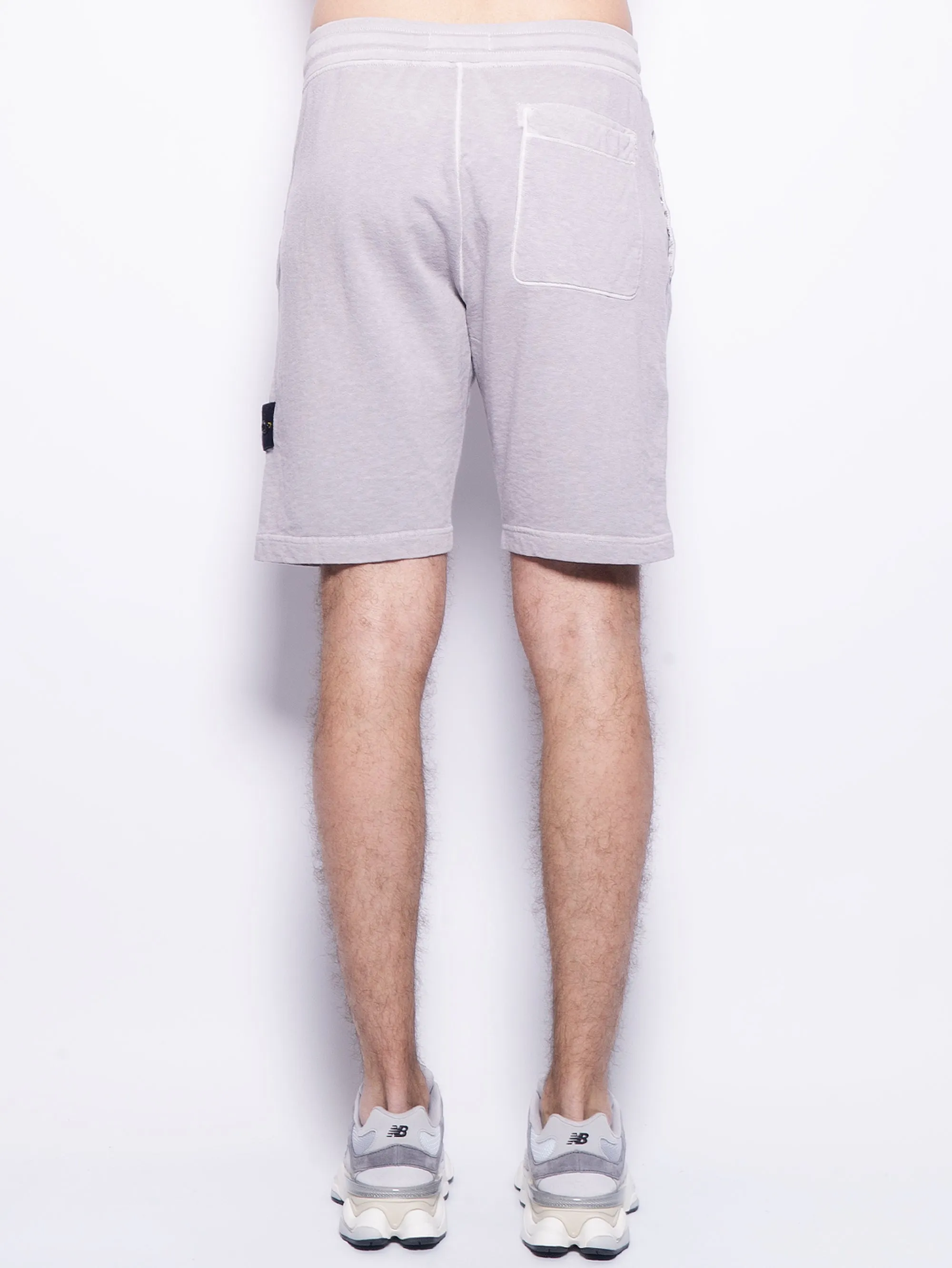 Bermuda Malfilé Garment Dyed Grey