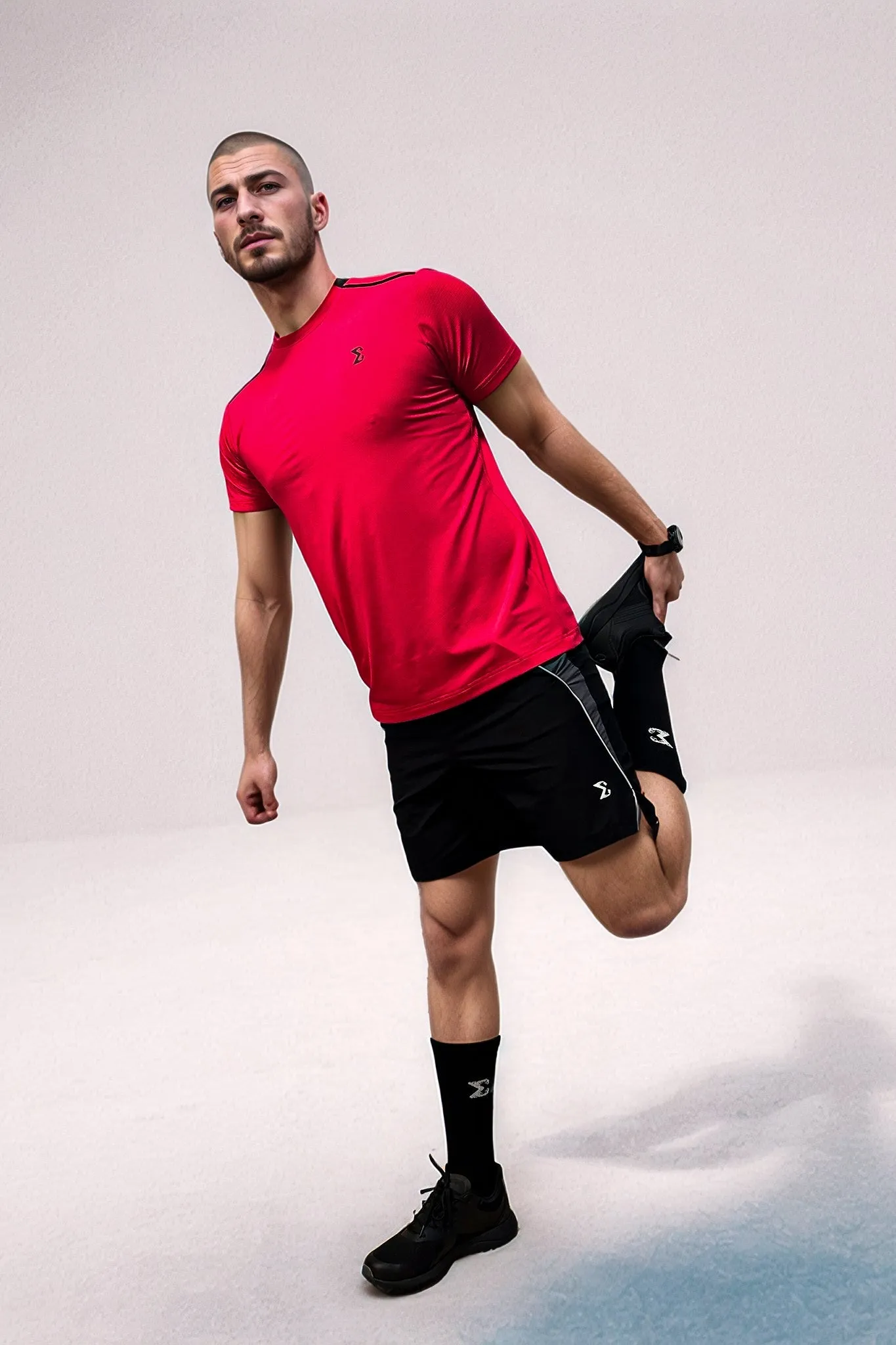 Black Endurance Training Short