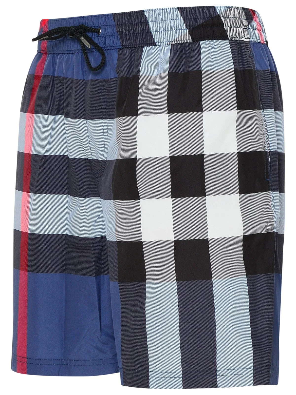 Burberry Checked Drawstring Swim Shorts