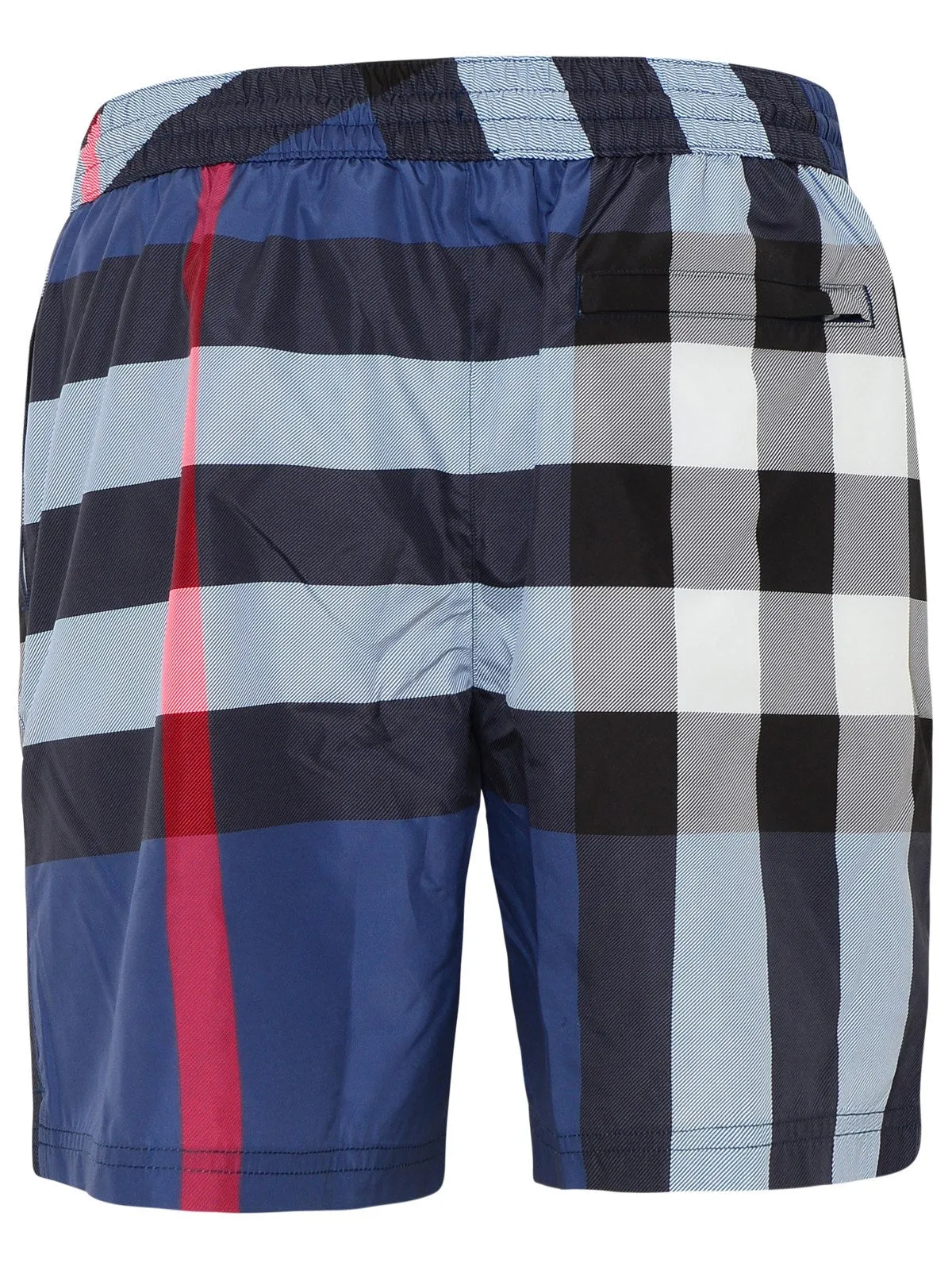 Burberry Checked Drawstring Swim Shorts