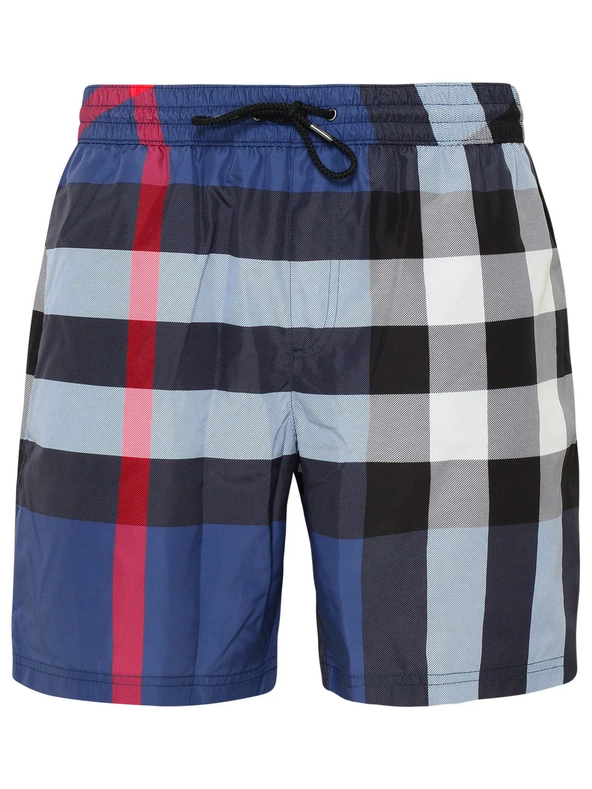 Burberry Checked Drawstring Swim Shorts