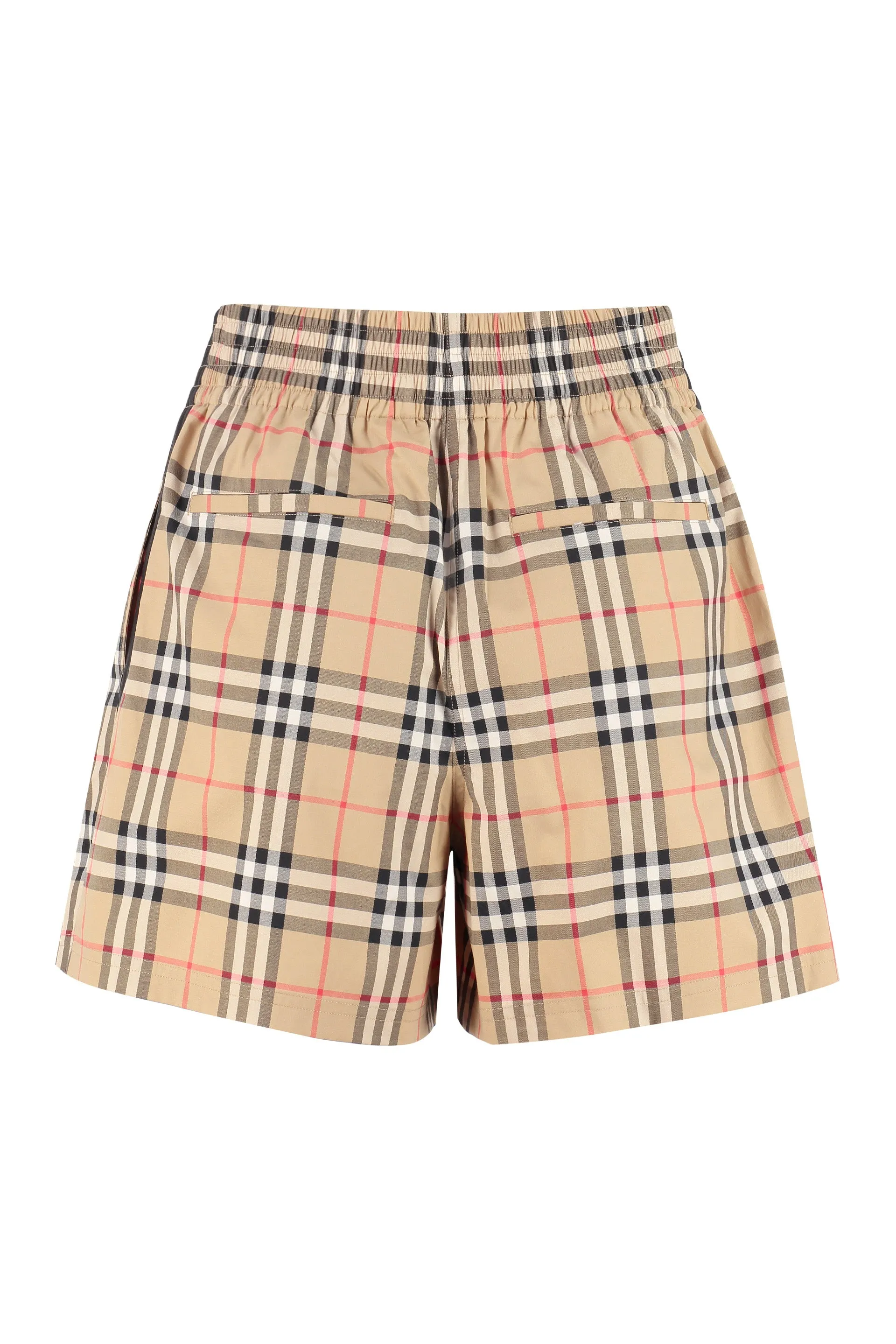 Burberry Side Stripe Vintage Check Shorts