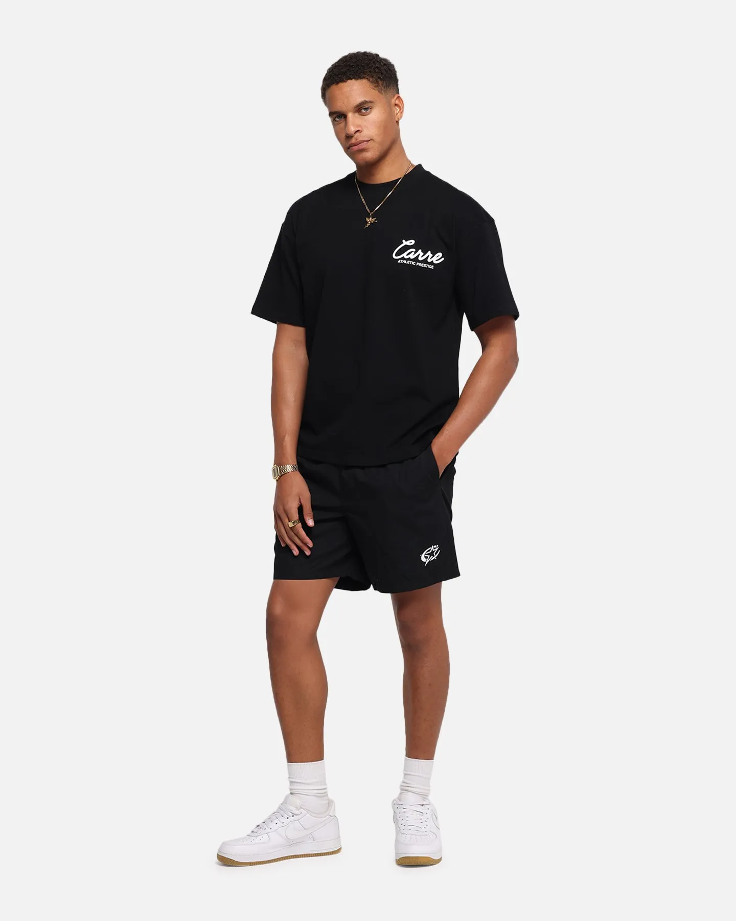 Carre C-Star Line Beach Shorts Black
