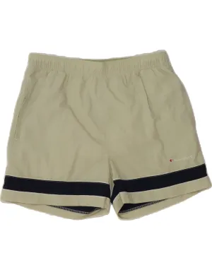 CHAMPION Mens Swimming Shorts Large  Beige Polyester