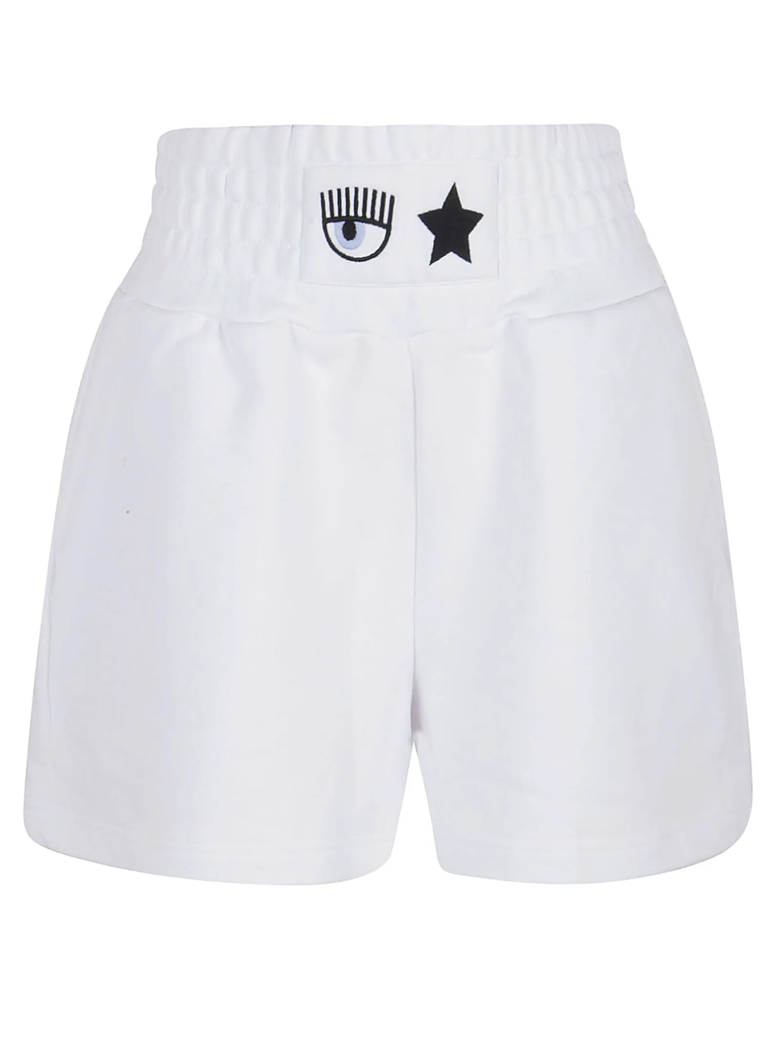 Chiara Ferragni Logo Embroidered Shorts