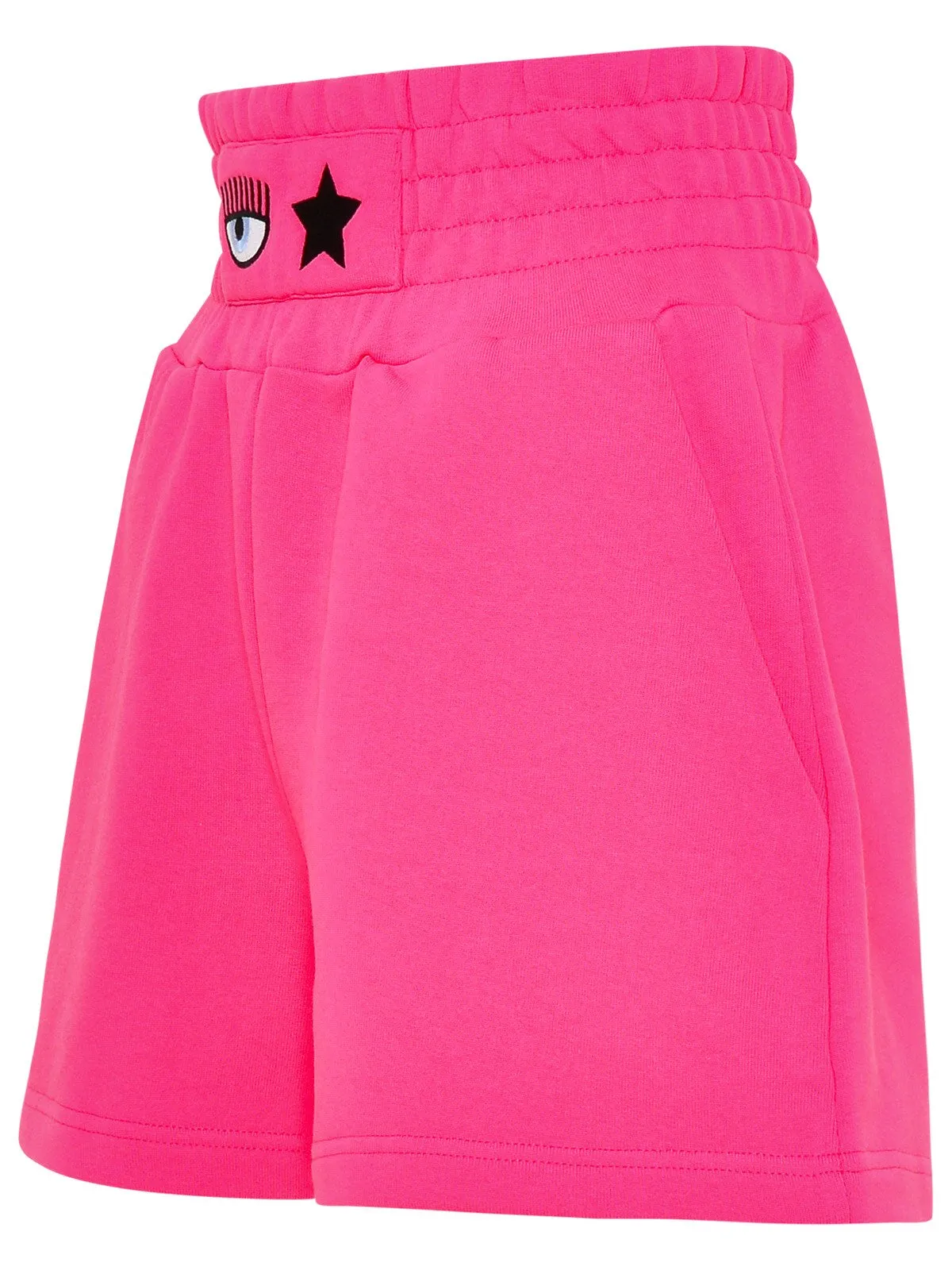 Chiara Ferragni Logo Embroidered Shorts