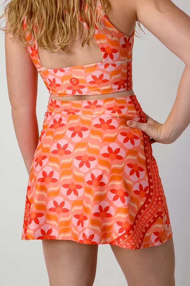 Court Skort - Peach Out