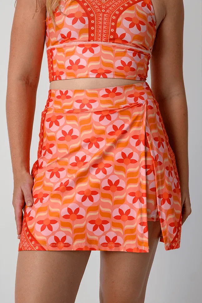 Court Skort - Peach Out