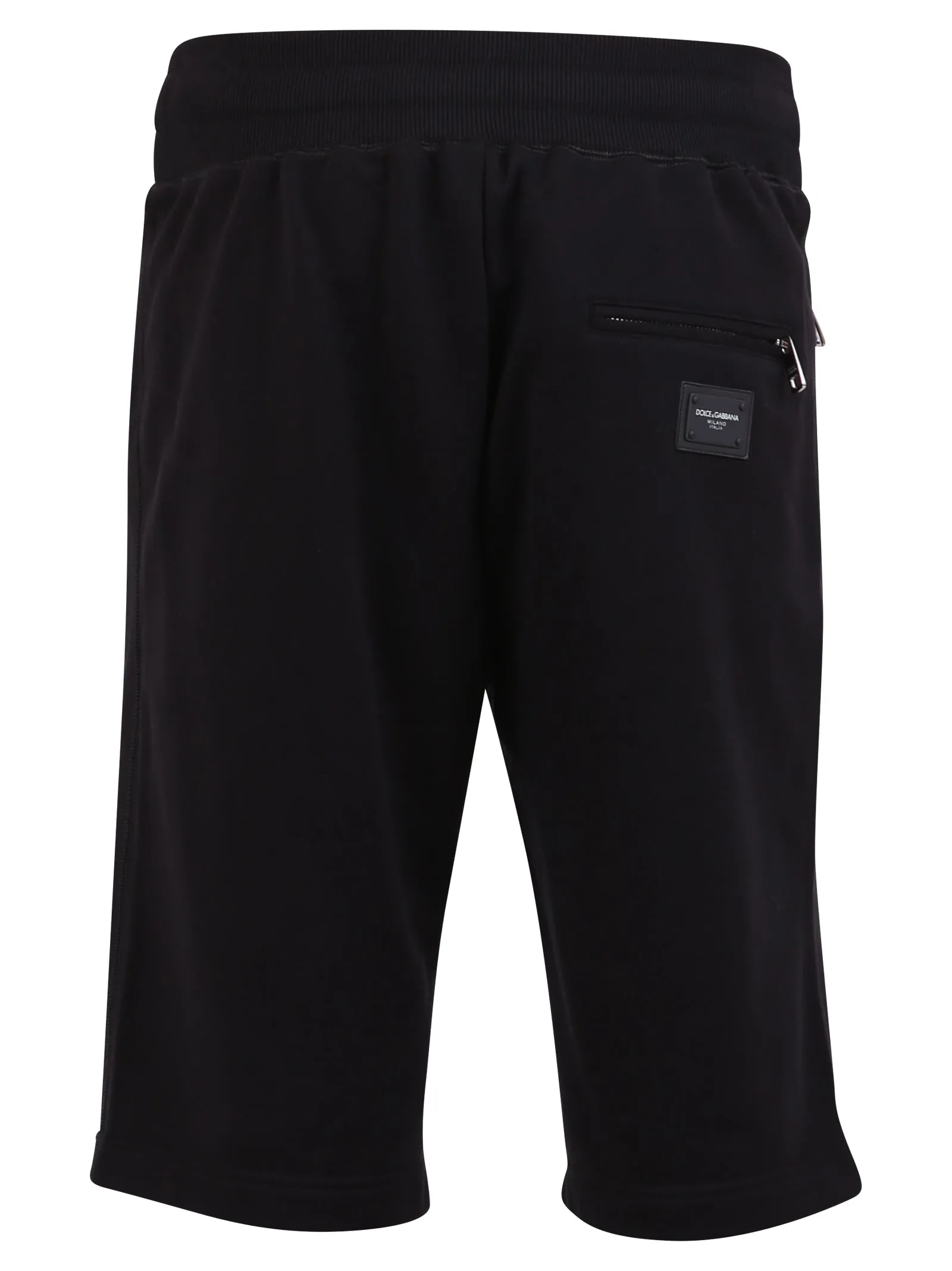 Dolce & Gabbana Logo Patch Drawstring Track Shorts