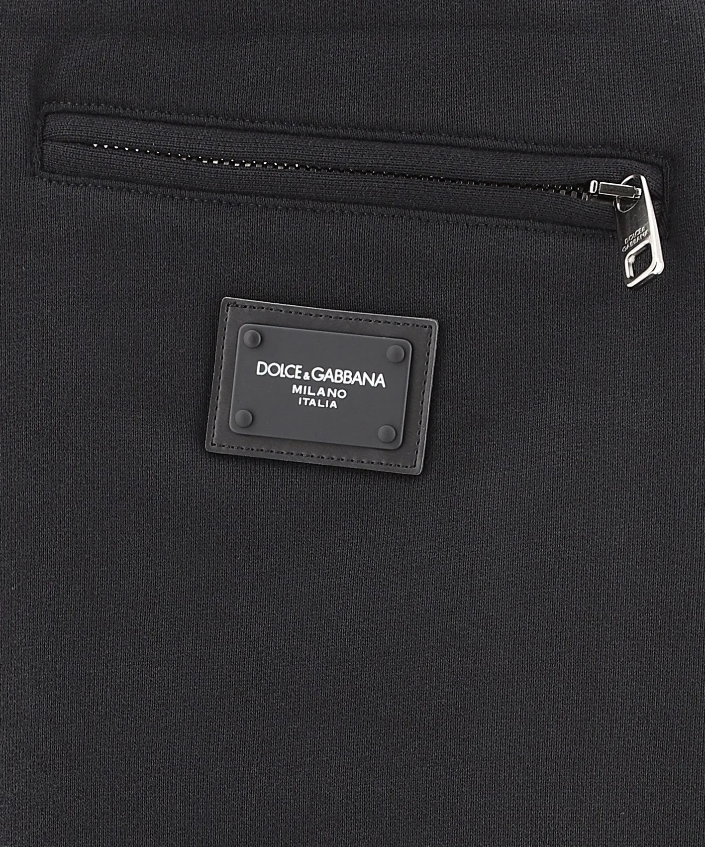 Dolce & Gabbana Logo Patch Drawstring Track Shorts