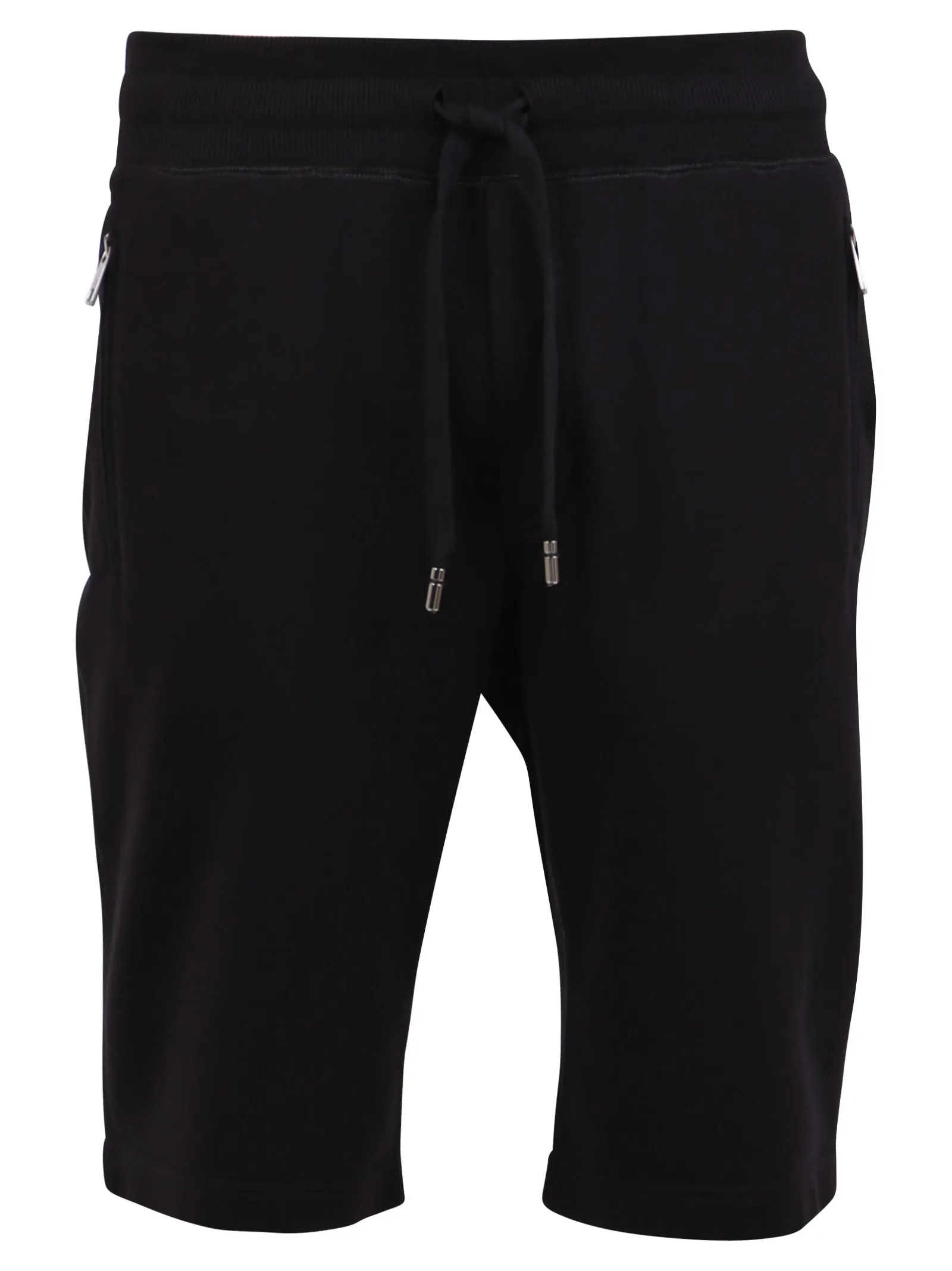 Dolce & Gabbana Logo Patch Drawstring Track Shorts