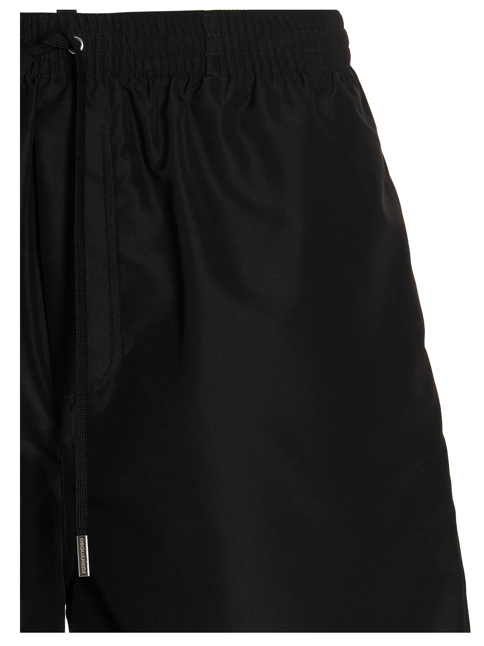 Dsquared2 Logo Print Drawstring Swim Shorts