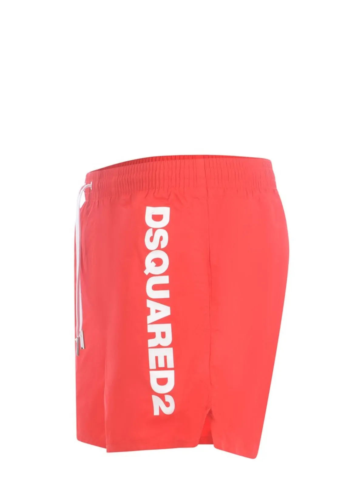 Dsquared2 Logo Print Drawstring Swim Shorts