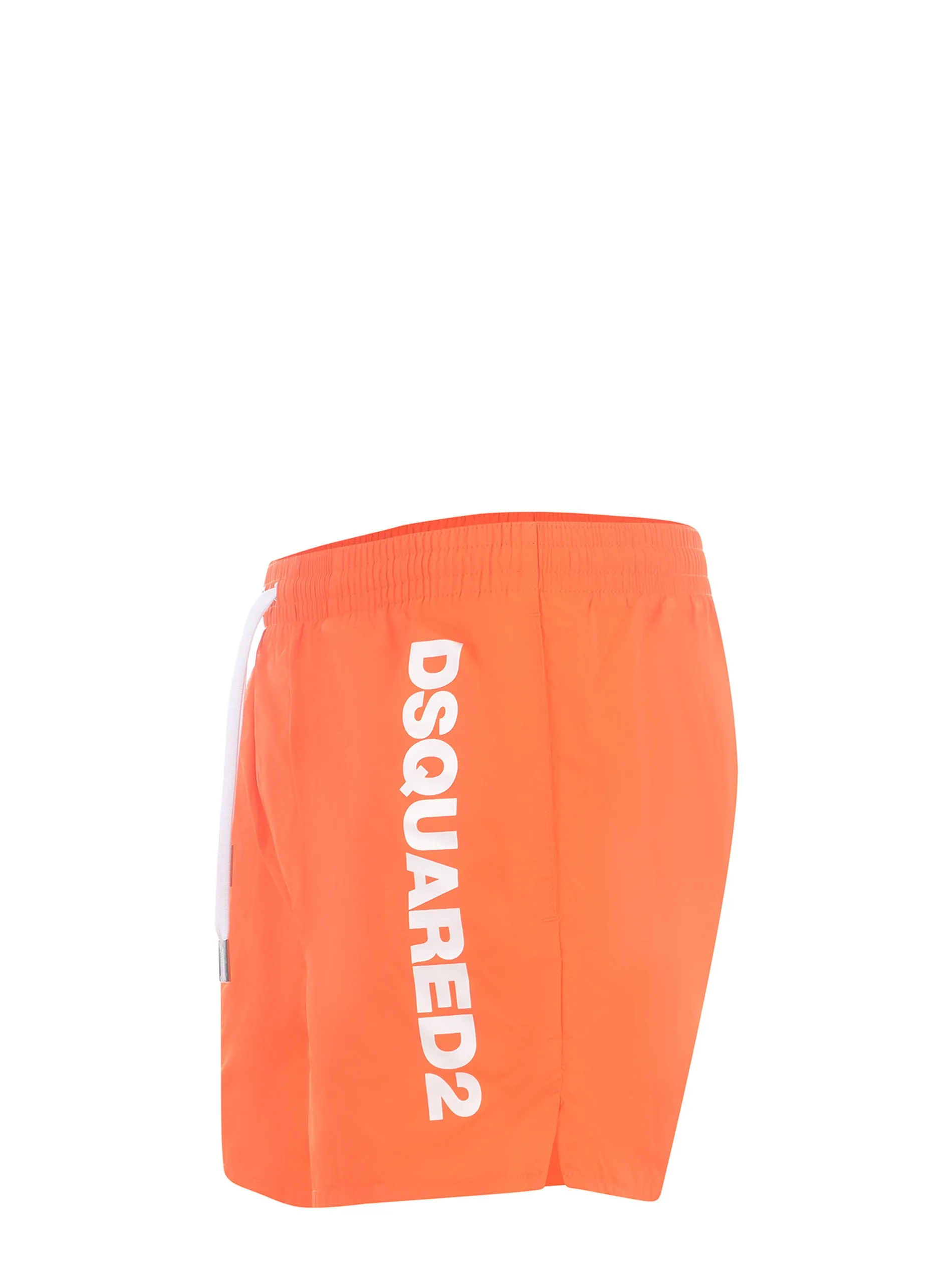 Dsquared2 Logo Printed Drawstring Swim Shorts