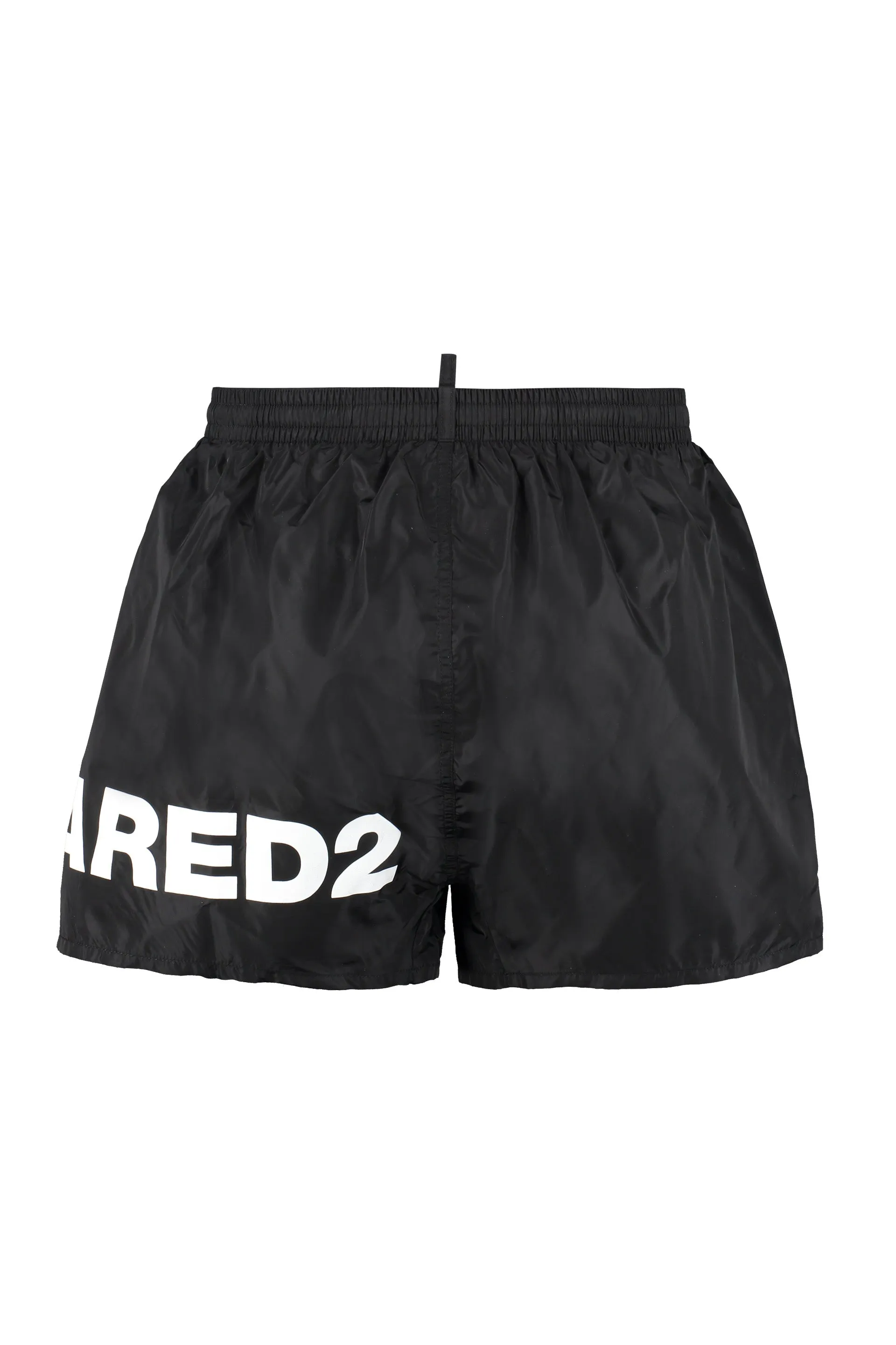 Dsquared2 Logo Printed Drawstring Swim Shorts