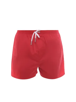 Dsquared2 Logo Printed Drawstring Swim Shorts