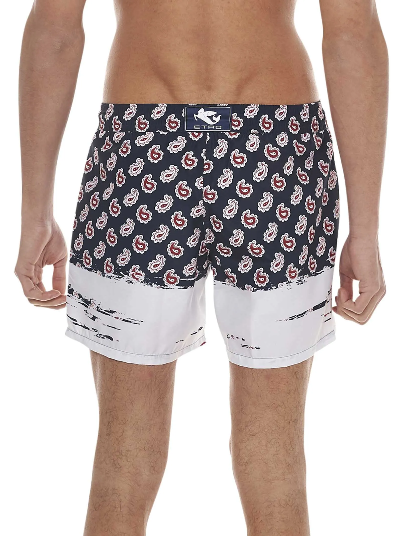 Etro Paisley Paisley Printed Drawstring Swim Shorts