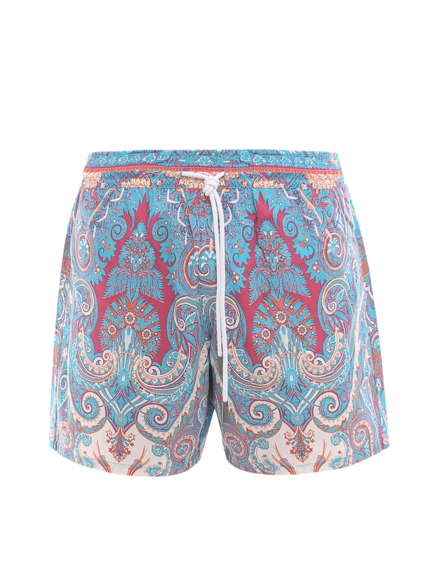 Etro Paisley Printed Drawstring Swim Shorts