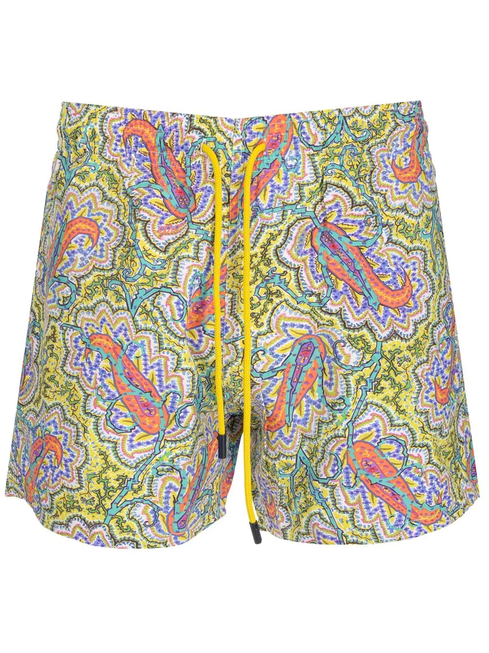 Etro Pattern Printed Drawstring Swim Shorts