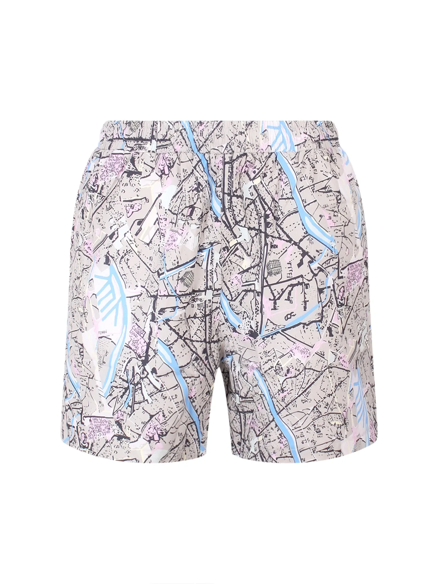 Fendi All-Over Printed Bermuda Shorts